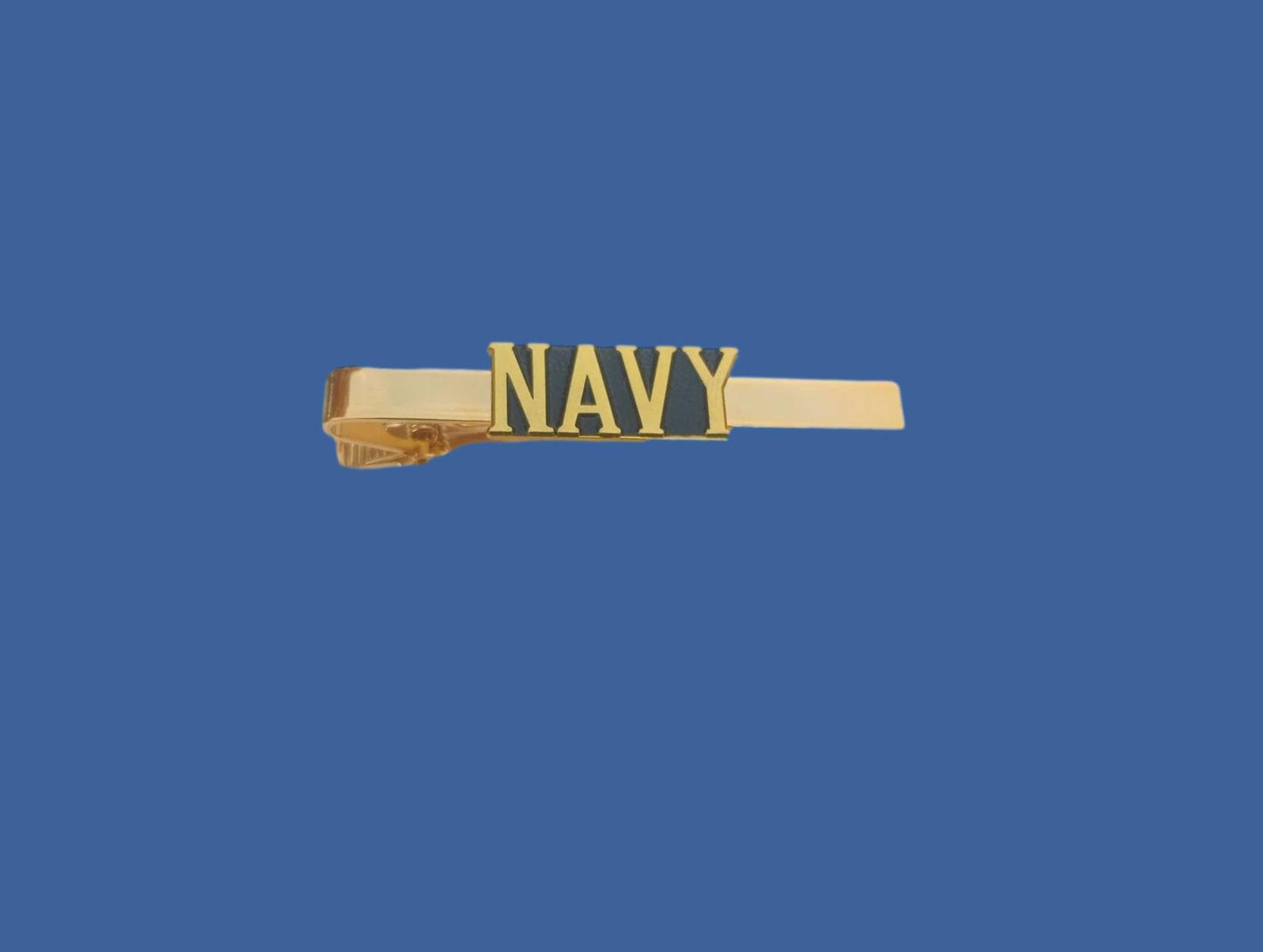 U.S MILITARY NAVY TIE BAR OR TIE TAC CLIP ON TYPE U.S NAVY OFFICIAL PRODUCT