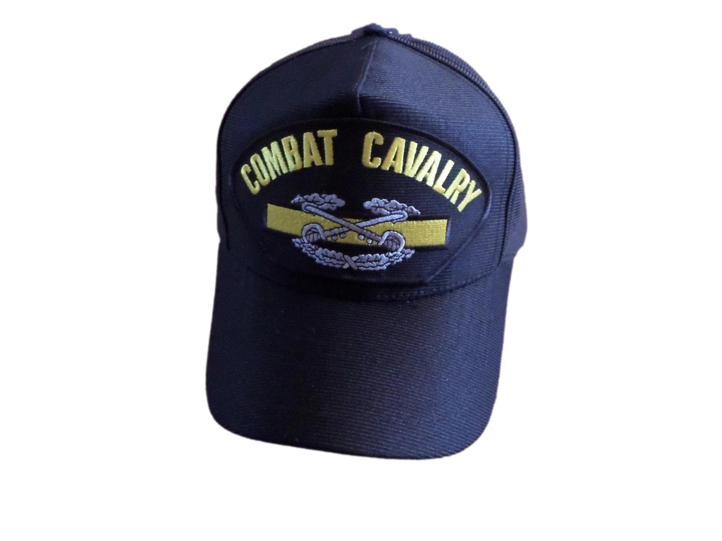 U.S ARMY COMBAT CAVALRY HAT U.S MILITARY OFFICIAL BALL CAP U.S.A MADE CAV BADGE