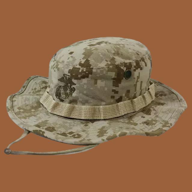 MARINE CORPS BOONIE HAT USMC DIGITAL DESERT MARPAT CAMOUFLAGE XL 7 3 4