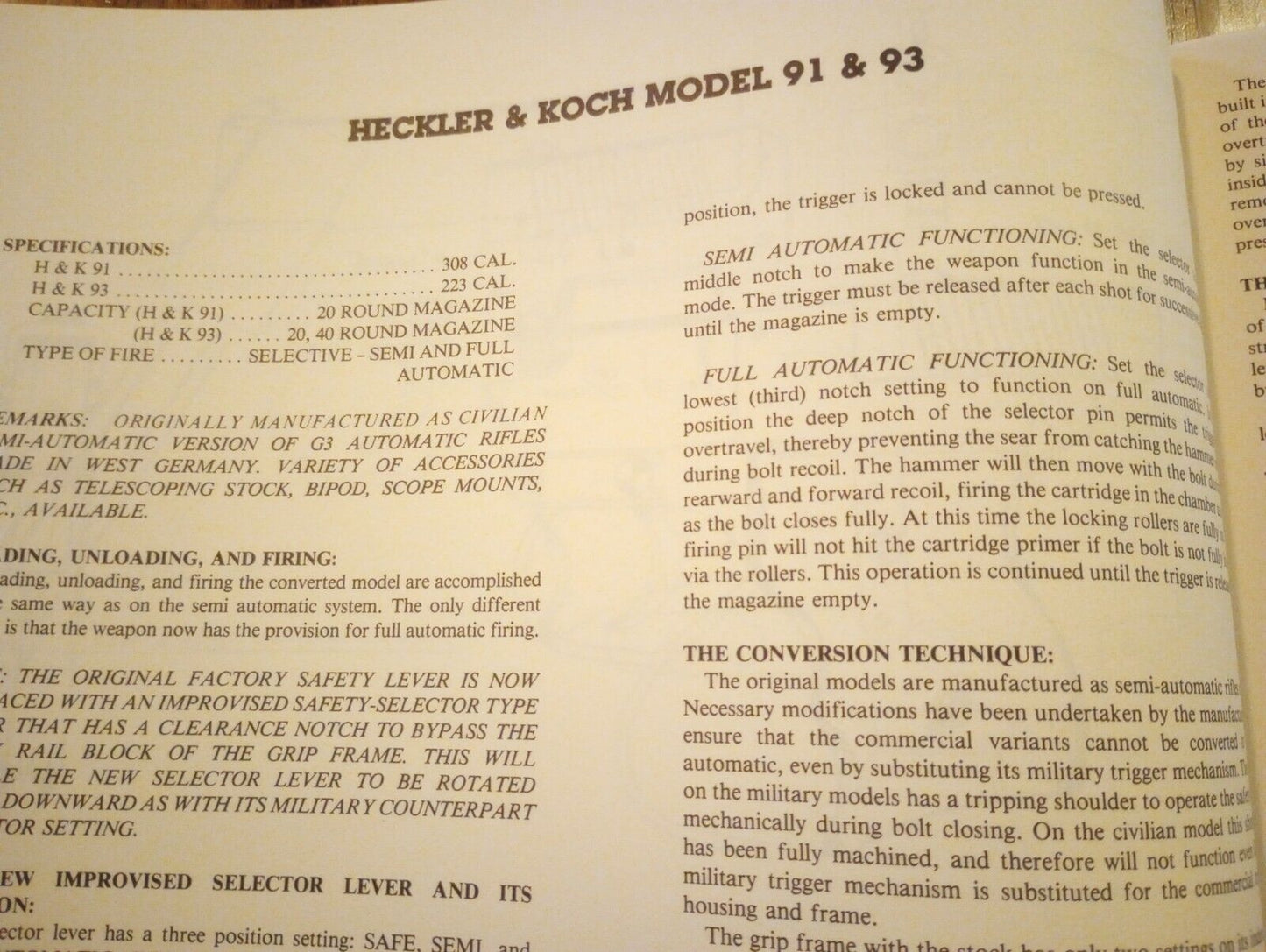 Automatic and Concealable Firearms Design Book Volume II Paperback