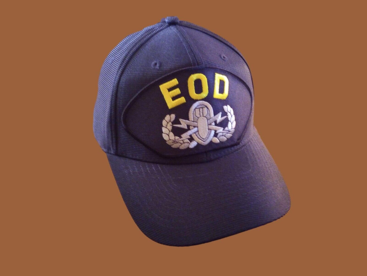 U.S MILITARY ARMY NAVY EOD HAT OFFICIAL U.S MILITARY BALL CAP USA MADE