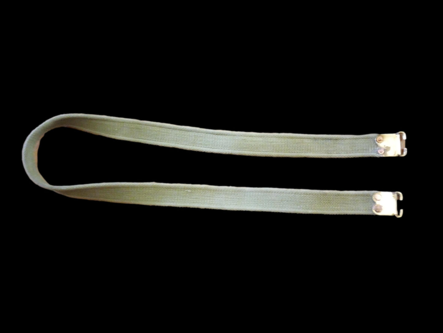 WWII BRITISH MILITARY ENFIELD KHAKI RIFLE SLING ORIGINAL BRITISH WEB P-37