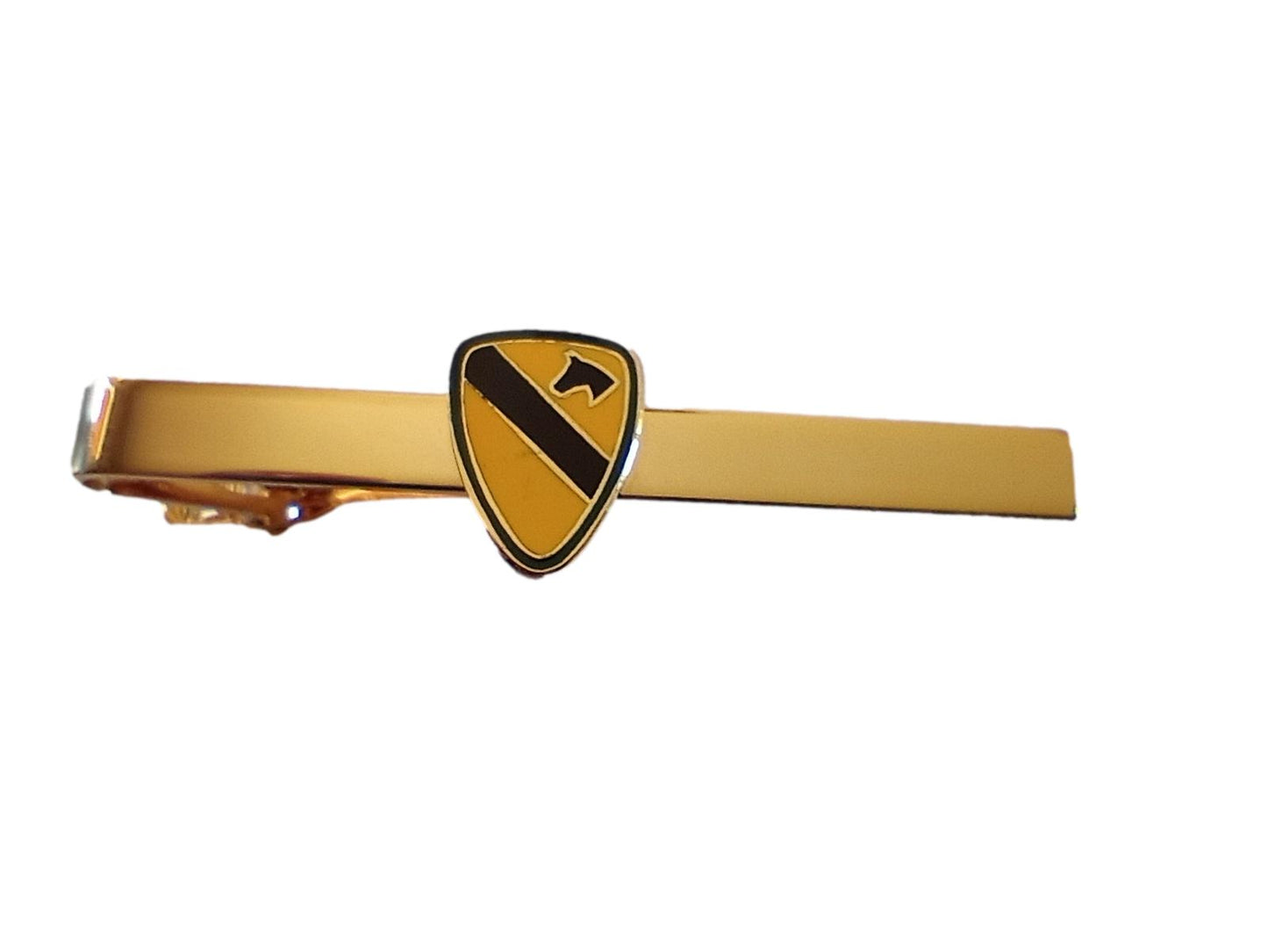 U.S MILITARY ARMY 1st CAVALRY 1ST CAV TIE BAR TIE TAC MADE IN THE U.S.A