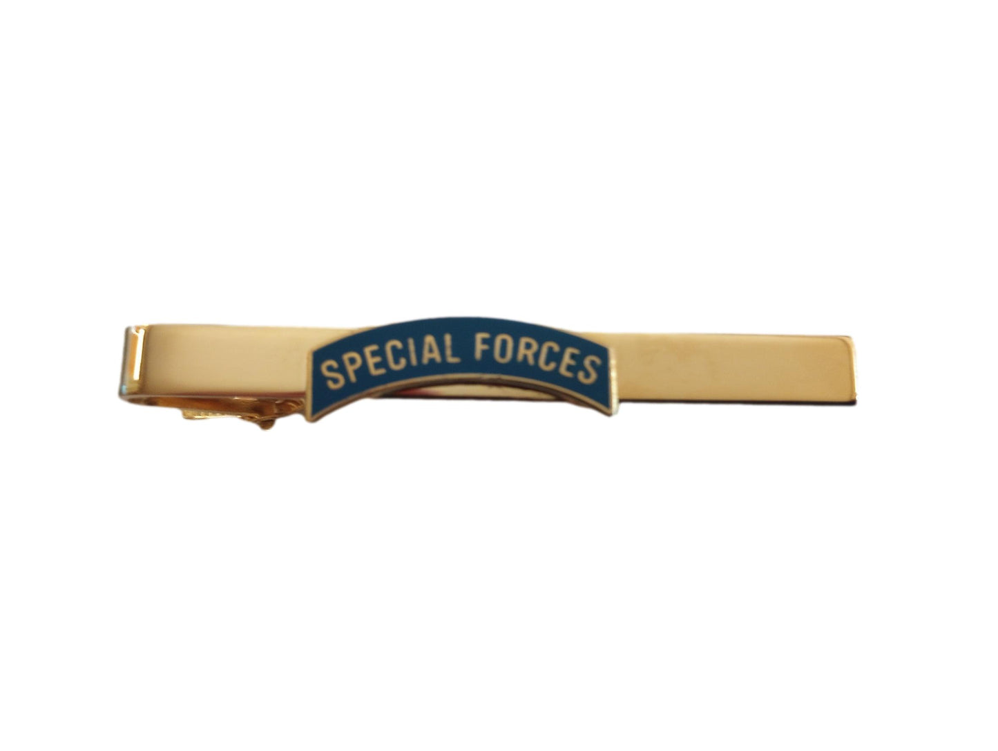 U.S MILITARY ARMY SPECIAL FORCES TIE BAR TIE TAC CLIP ON U.S.A MADE