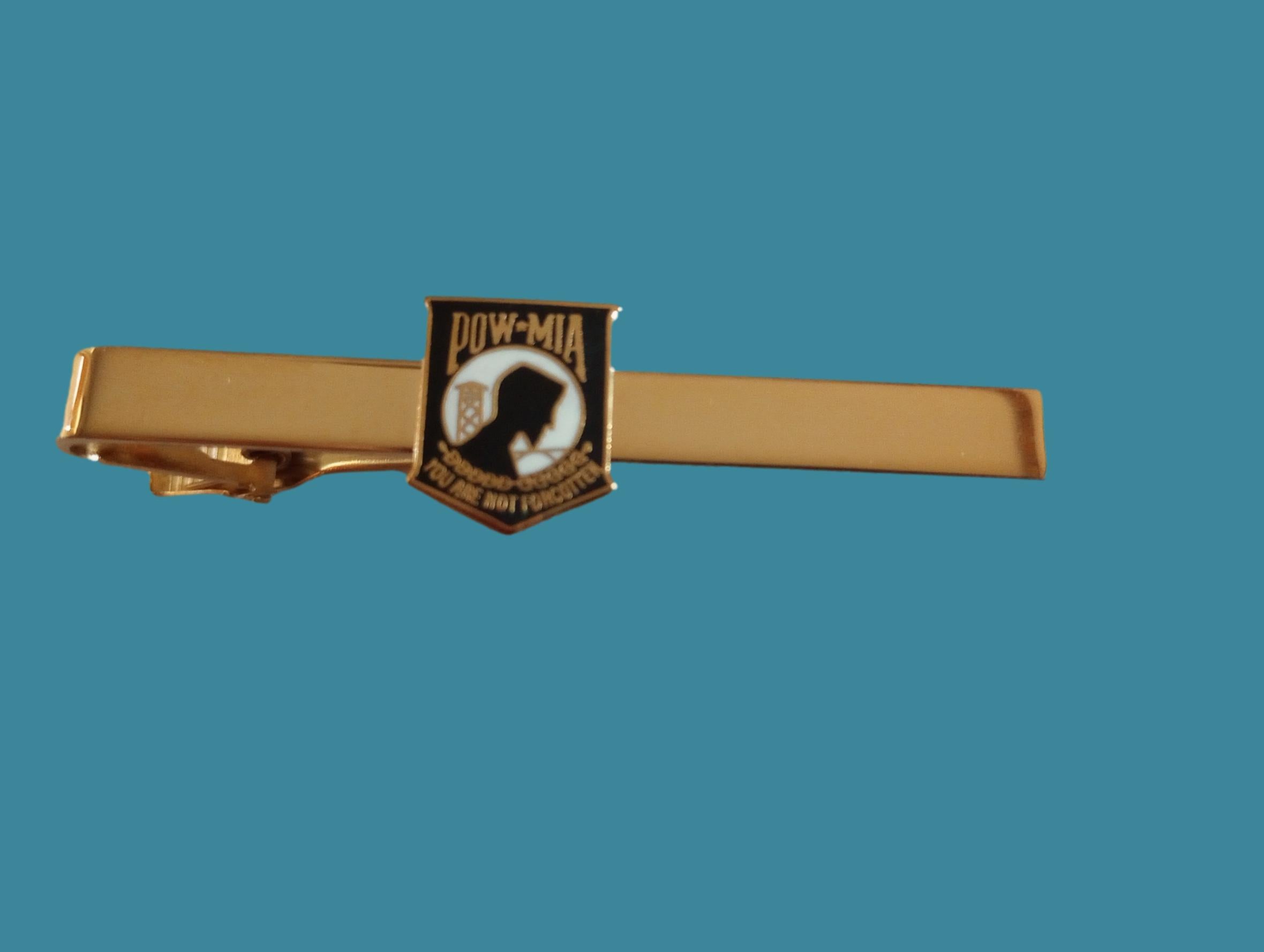 thumbnail image 2 of Clay's Military U.S. Military Police Memorial Flag Tie Bar / Tie Clip – Made In USA 2 of 6