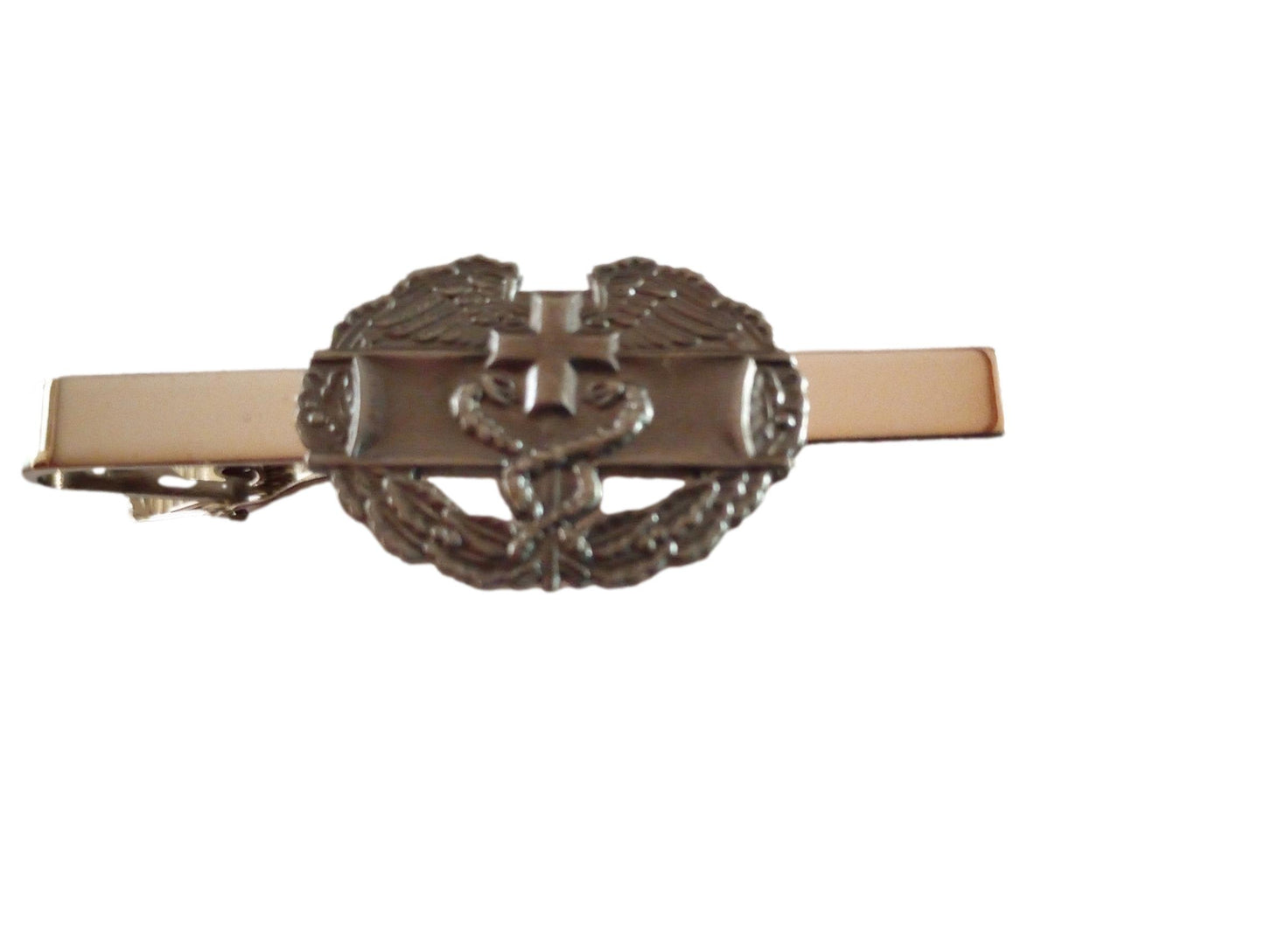 U.S MILITARY COMBAT MEDIC BADGE TIE BAR TIE TAC MADE IN THE U.S.A CMB BADGE