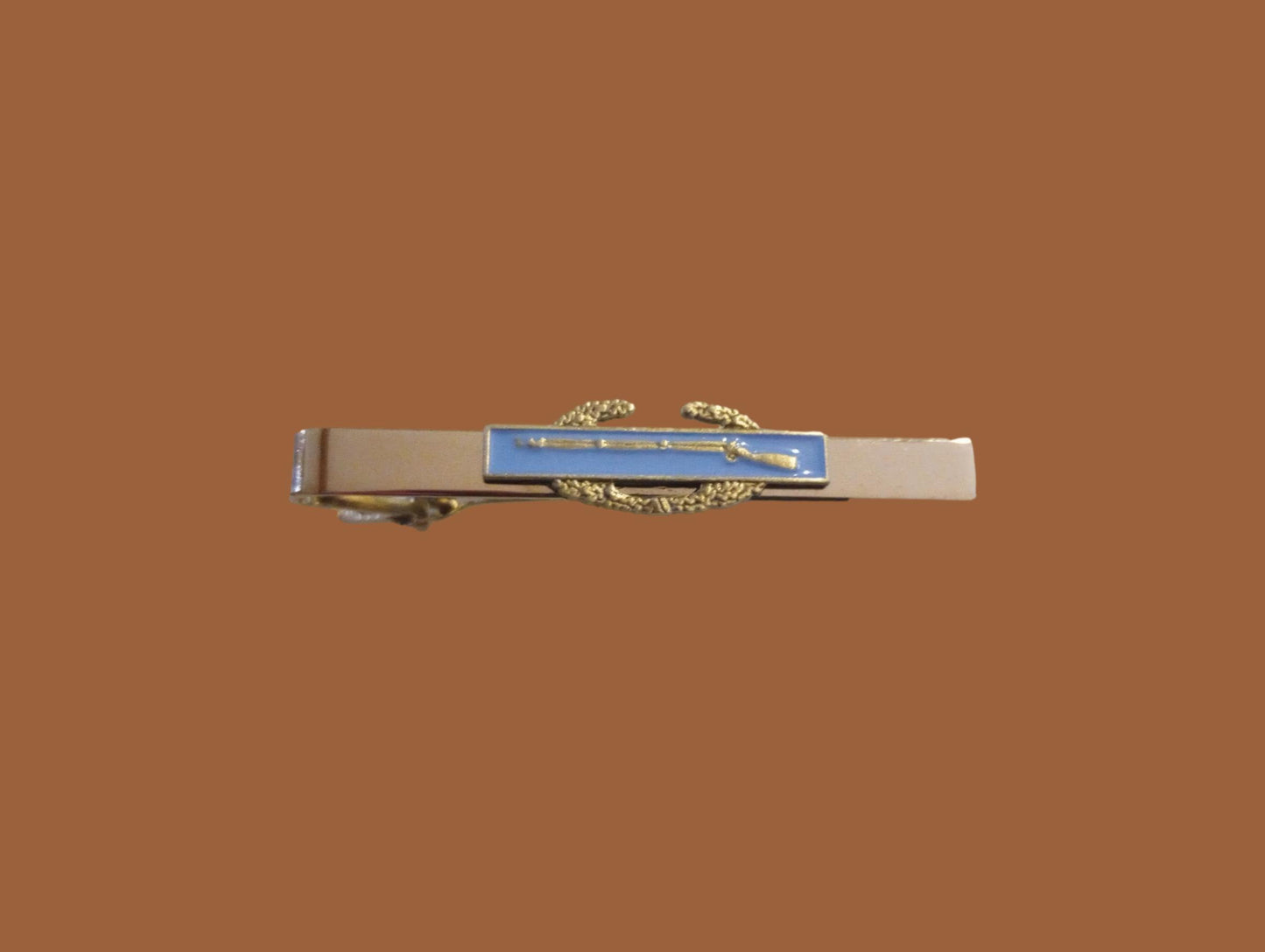 U.S MILITARY ARMY CIB BADGE TIE BAR TIE TAC COMBAT INFANTRY BADGE U.S.A MADE