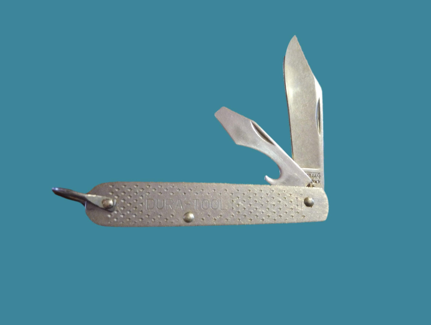 CAMILLUS MILITARY STYLE POCKET KNIFE DURA-TOOL STAINLESS STEEL NEW US MADE