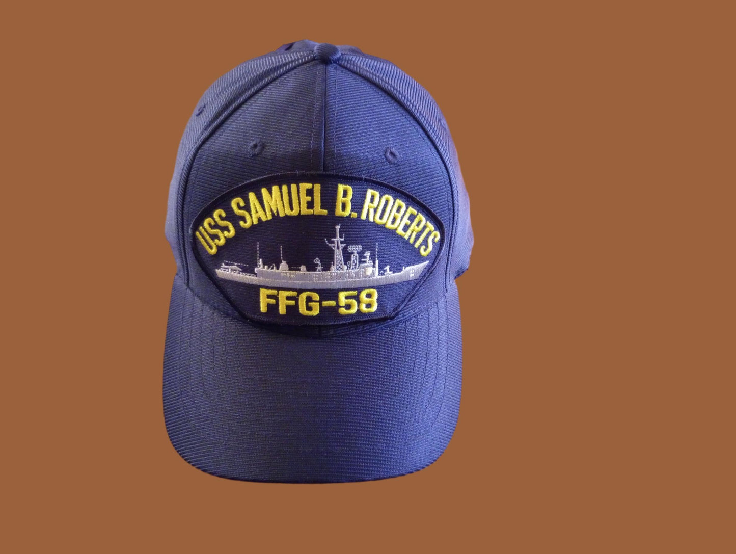 USS SAMUEL B. ROBERTS FFG-58 NAVY SHIP HAT U.S MILITARY OFFICIAL BALL CAP U.S.A