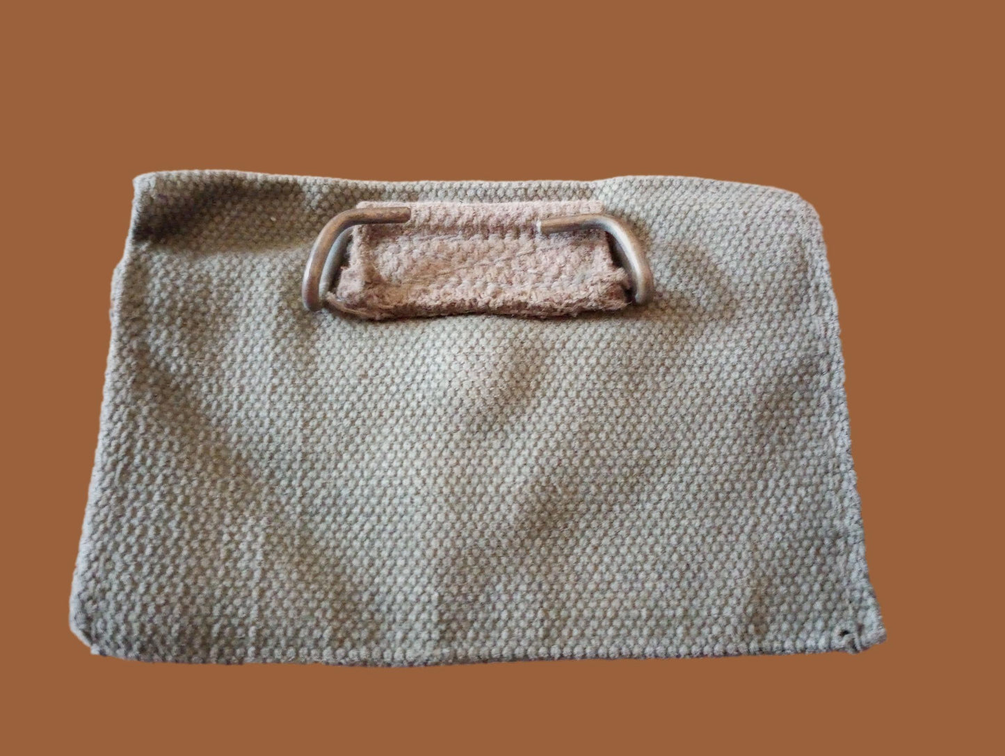 WWII FIRST AID POUCH OD GENUINE ISSUE CARLISLE BANDAGE CASE ONLY