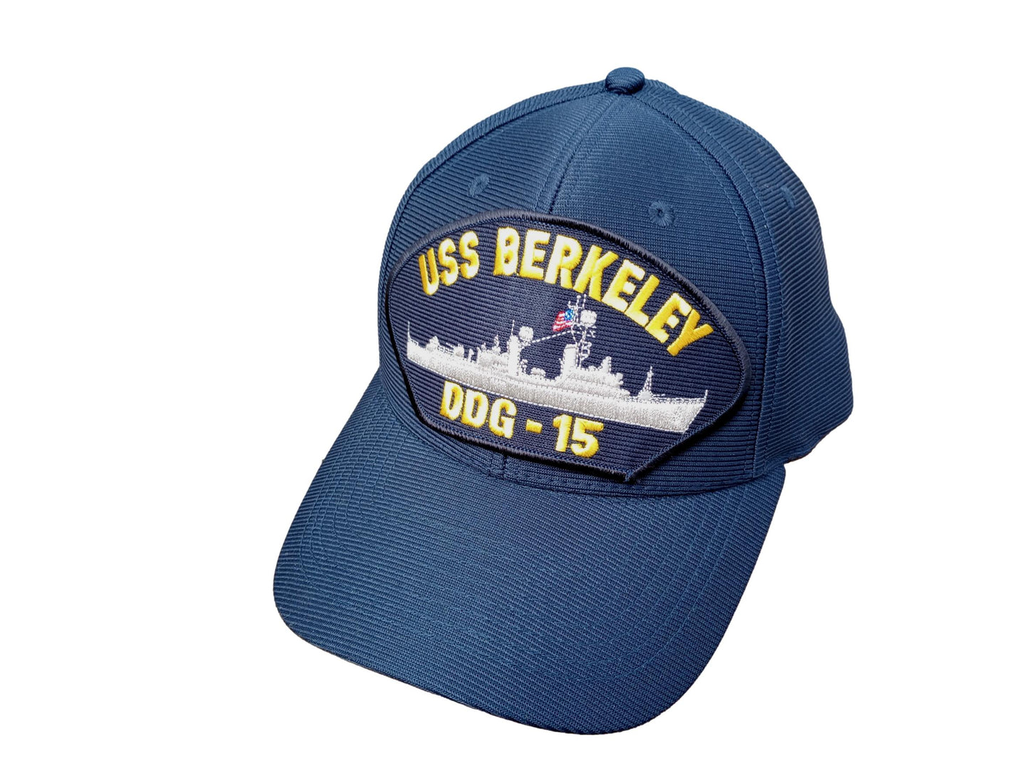 USS BERKELEY DDG-15 NAVY SHIP HAT U.S MILITARY OFFICIAL BALL CAP U.S.A MADE