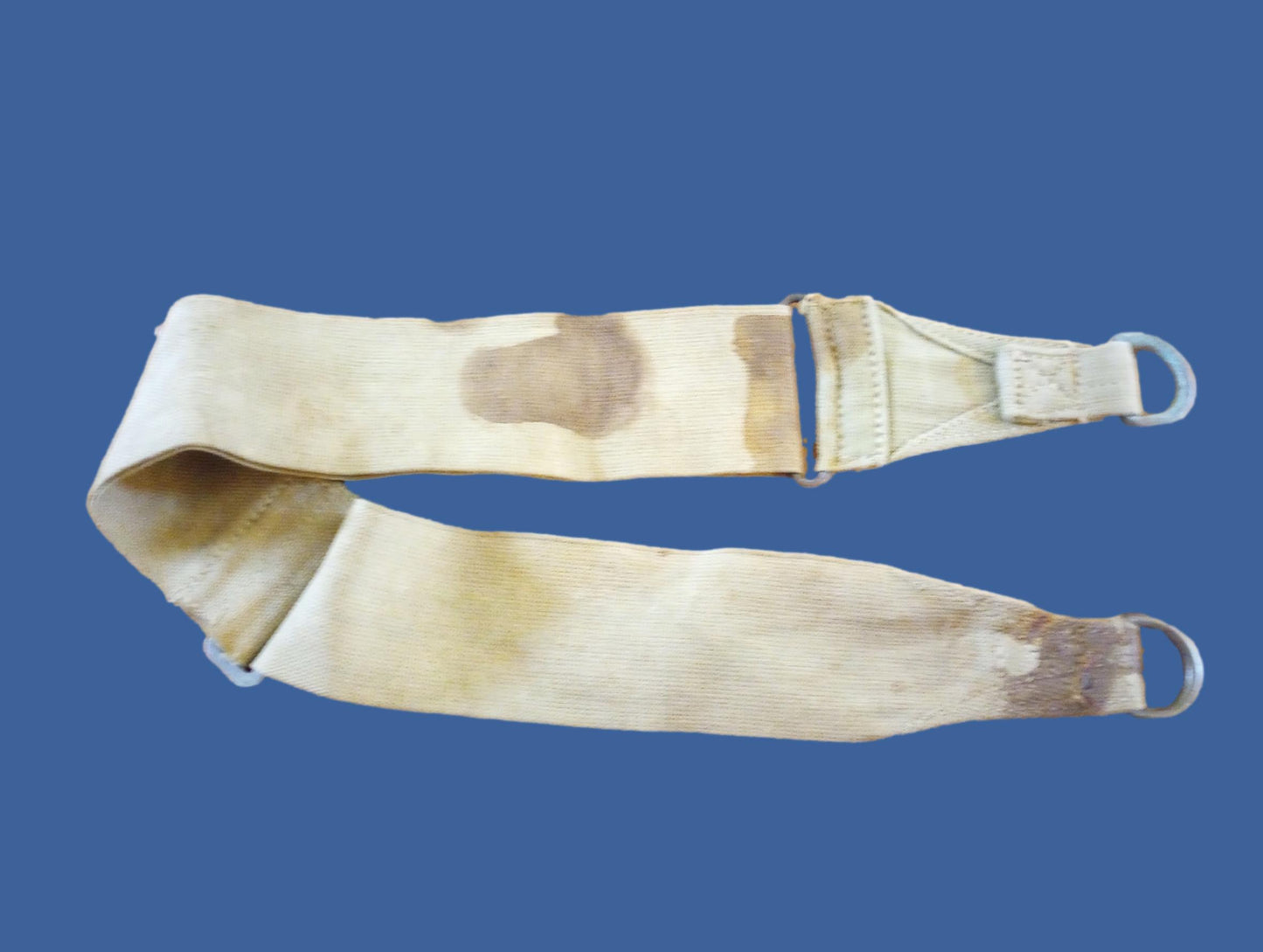 U.S MILITARY WWII M1936 MUSETTE UTILITY KHAKI SHOULDER CARRYING STRAP 1942