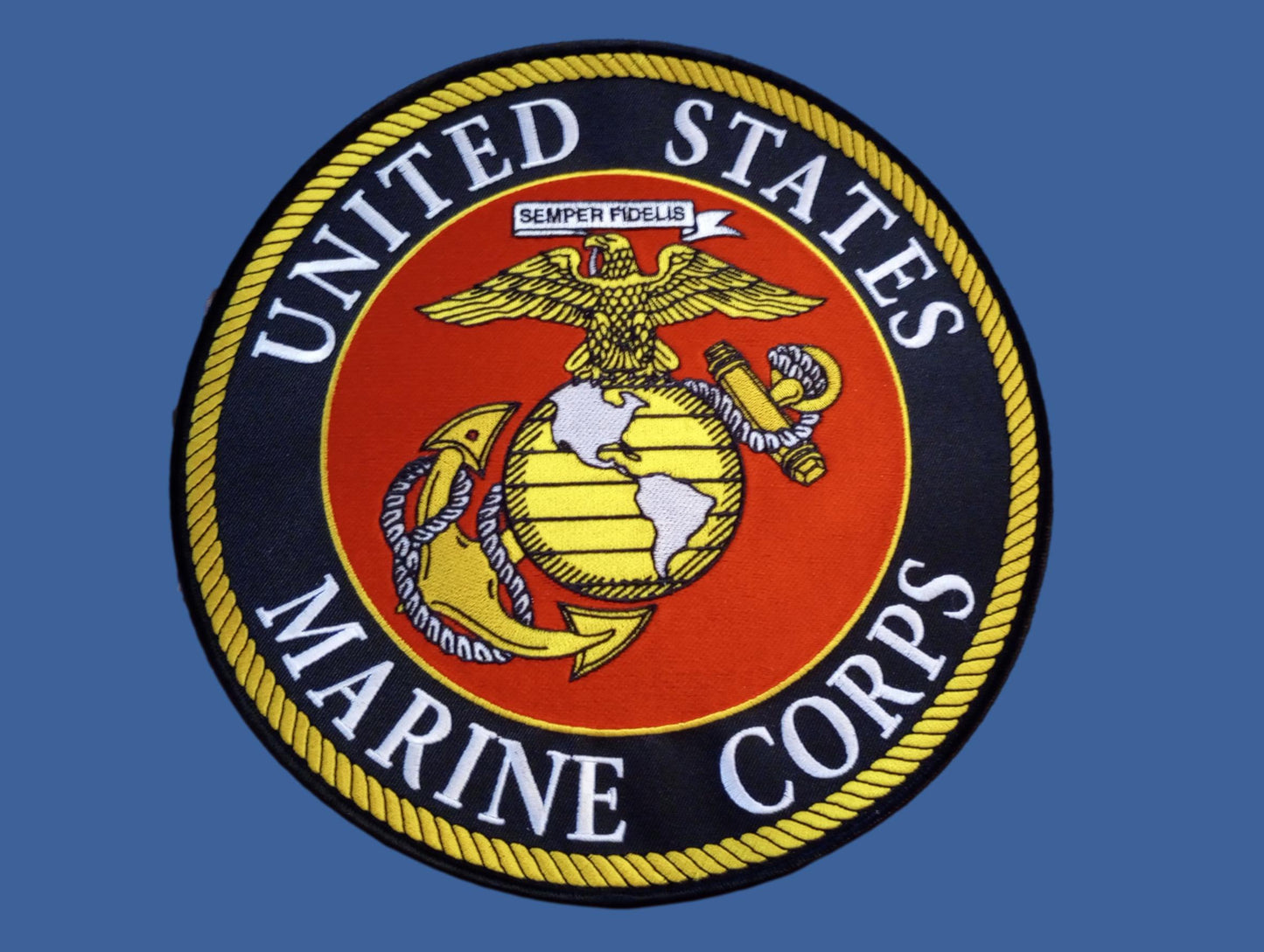 U.S MILITARY MARINE CORPS EGA OVERSIZE BACK PATCH 10" X 10" OFFICIALLY LICENSED