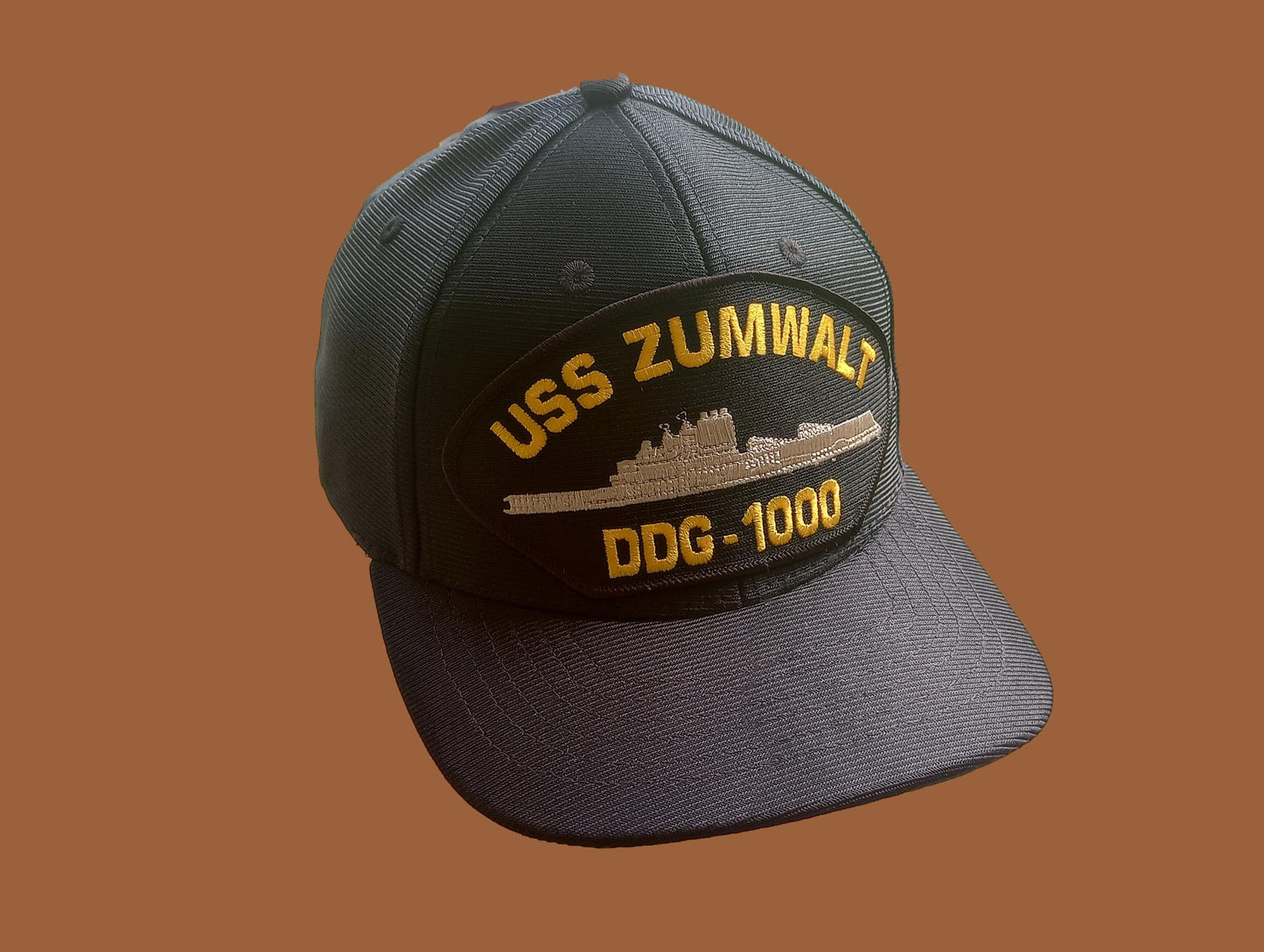 USS ZUMWALT DDG-1000 NAVY SHIP HAT U.S MILITARY OFFICIAL BALL CAP U.S.A MADE