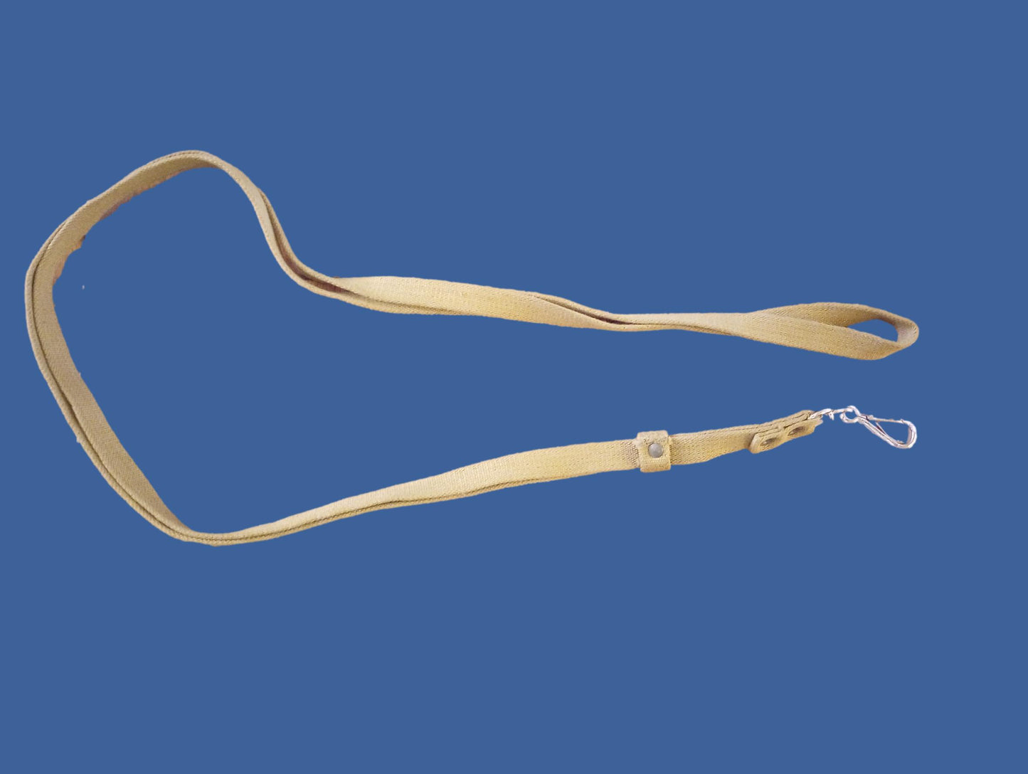 Genuine British Military Pistol Lanyard Khaki Original Vintage Surplus