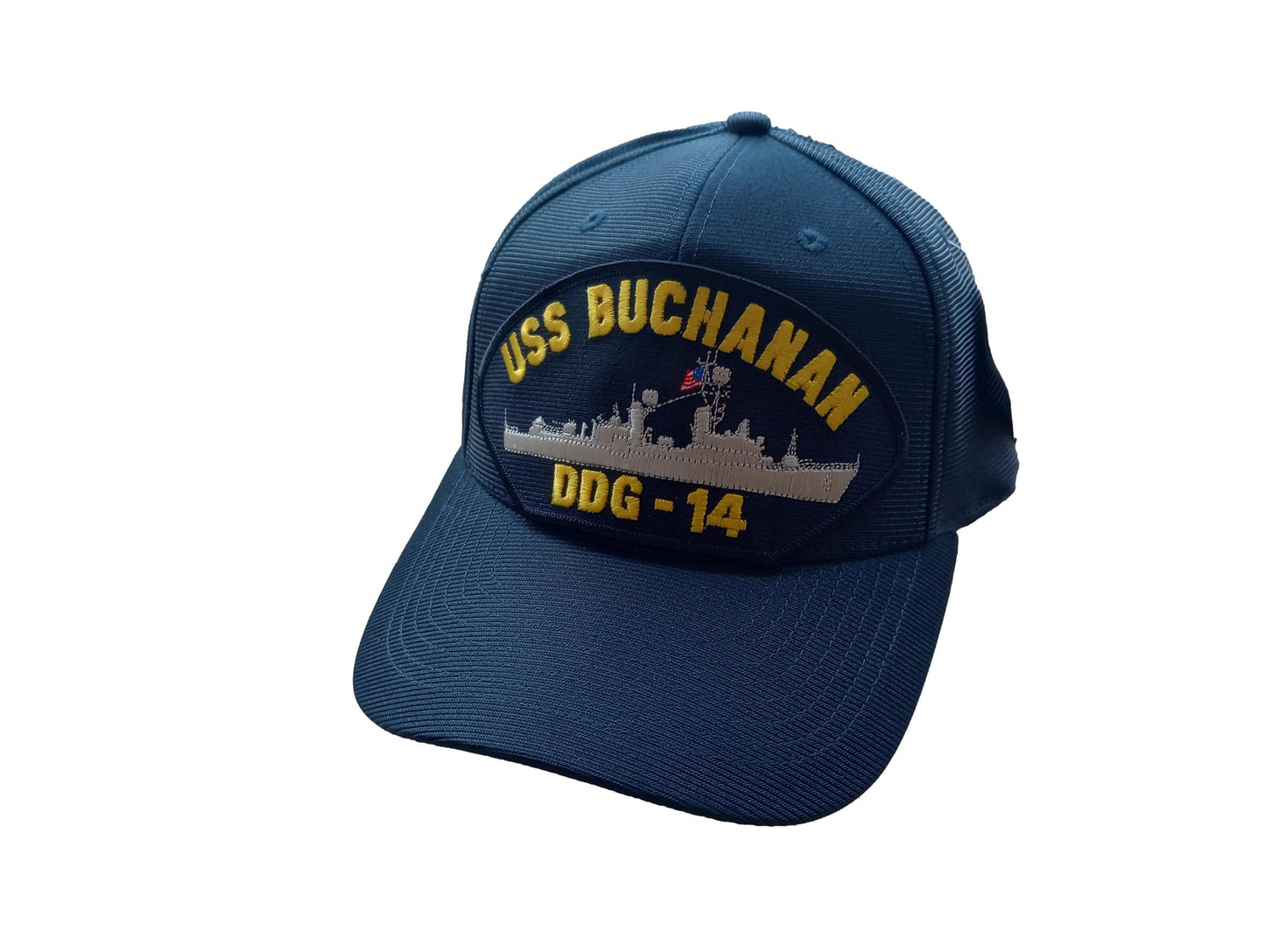 USS BUCHANAN DDG-14 NAVY SHIP HAT U.S MILITARY OFFICIAL BASEBALL CAP U.S.A MADE