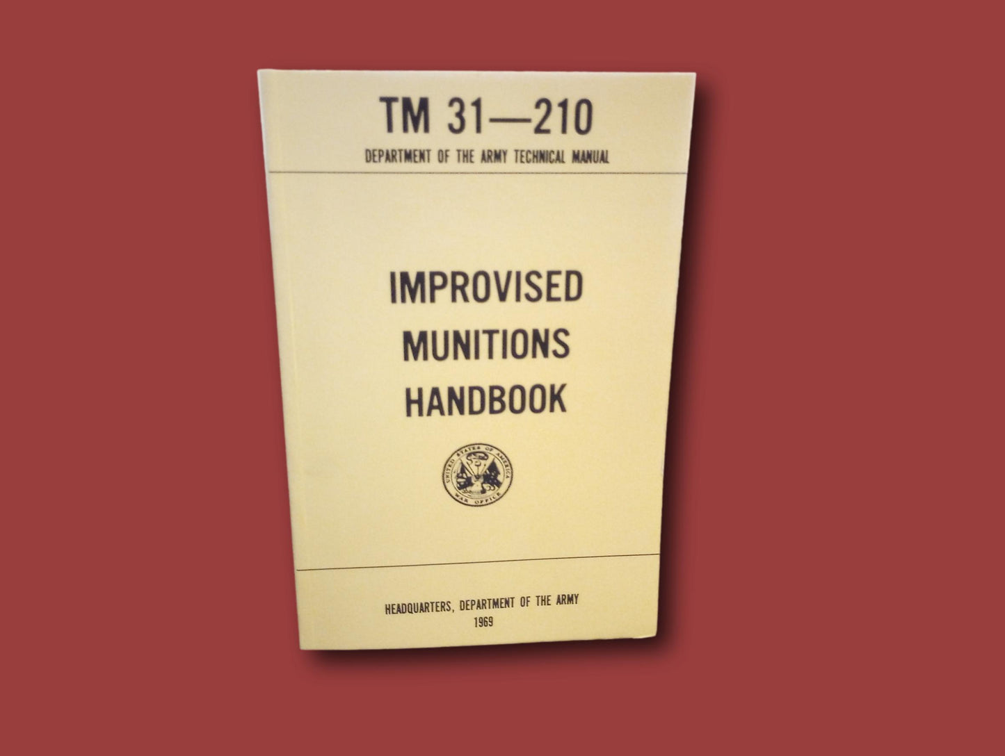 IMPROVISED MUNITIONS HANDBOOK TM 31-210 NEW