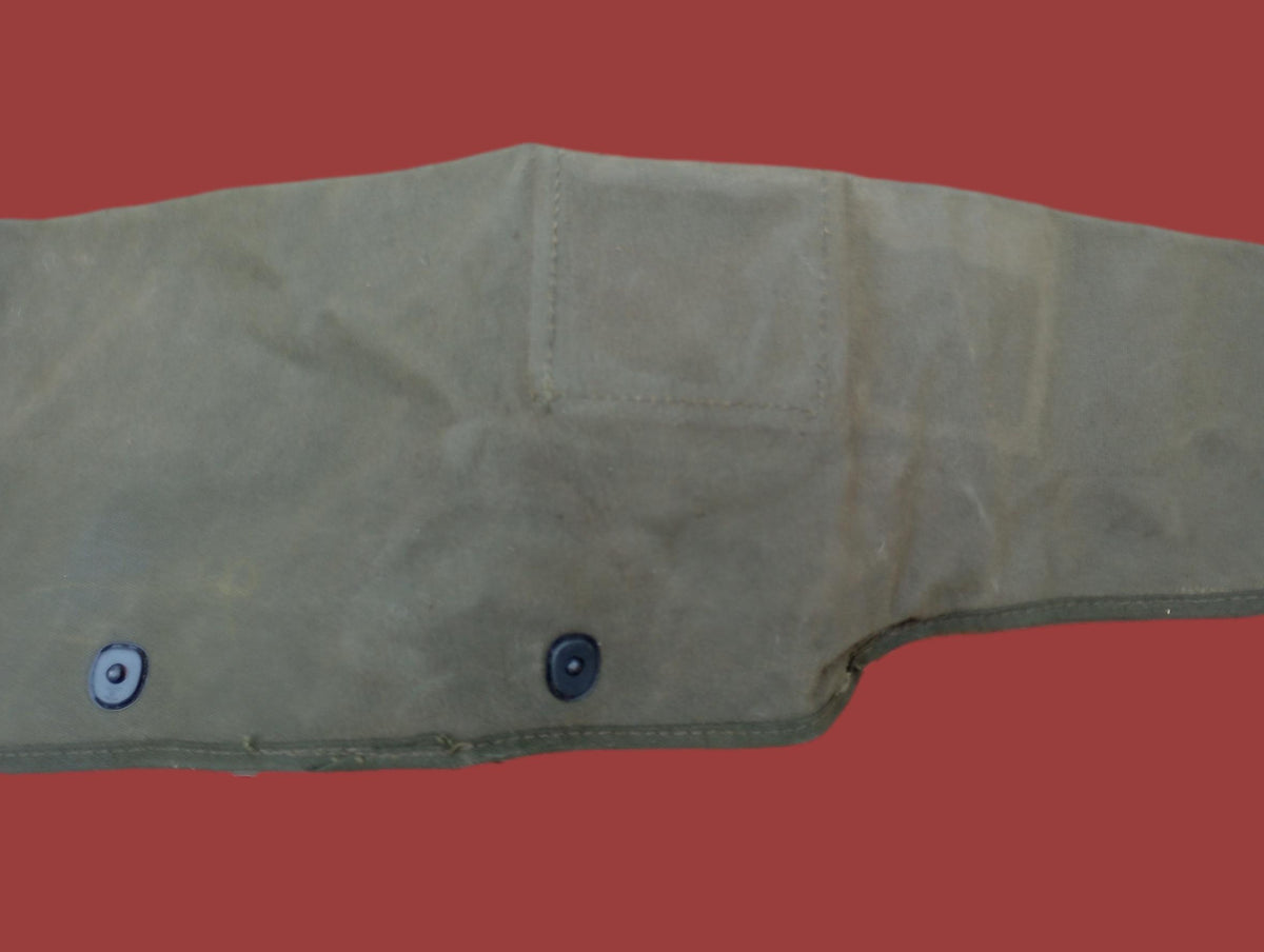 MILITARY M13 CANVAS GUN COVER WITH LEATHER PINTLE COVER 1/54/ 6531749