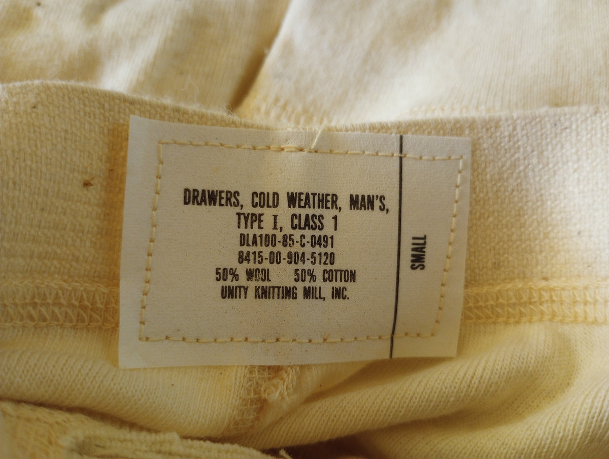 U.S MILITARY ISSUE COLD WEATHER UNDERWEAR LONG JOHNS ECW PANTS