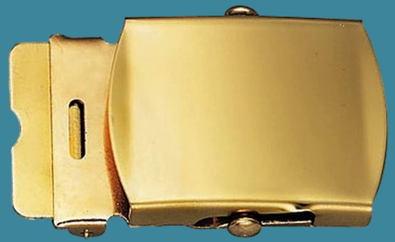 U.S. MILITARY GOLD BUCKLE