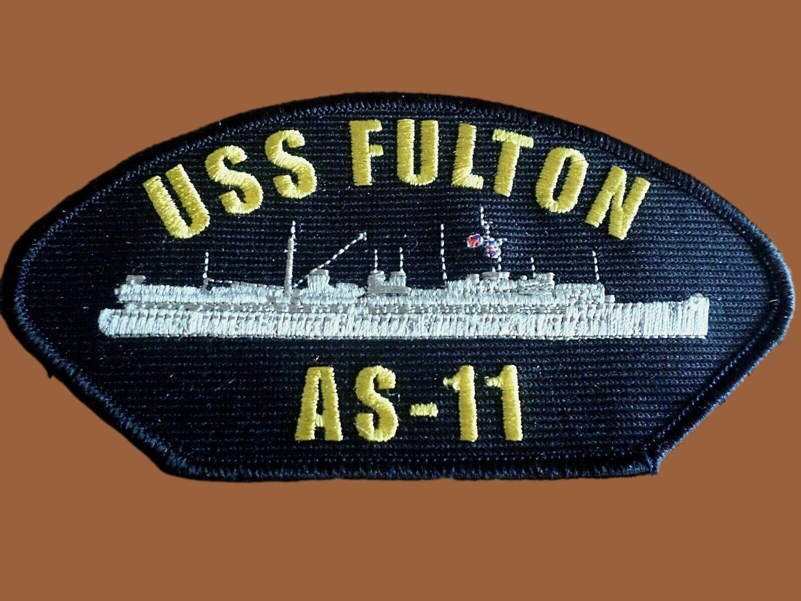 U.S NAVY SHIP HAT PATCH USS CHICAGO CG-11 SHIP PATCH USA MADE HEAT TRANSFER