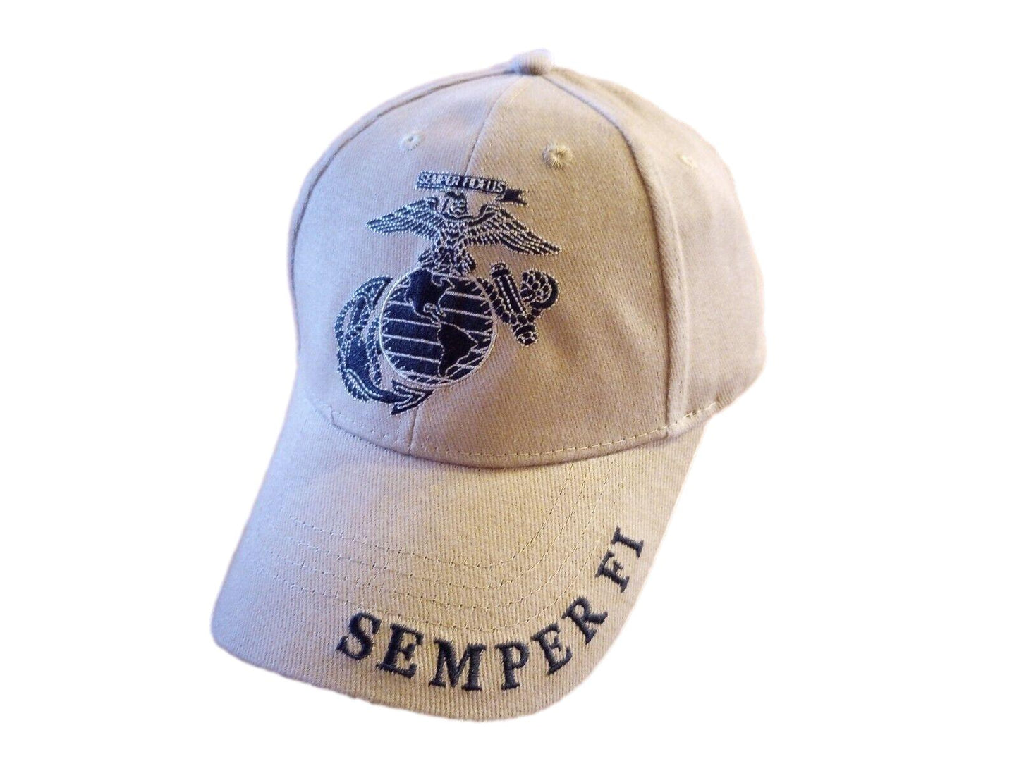 U.S Military Marine Corps EGA Hat Semper Fi Embroidered USMC Licensed Ball Cap
