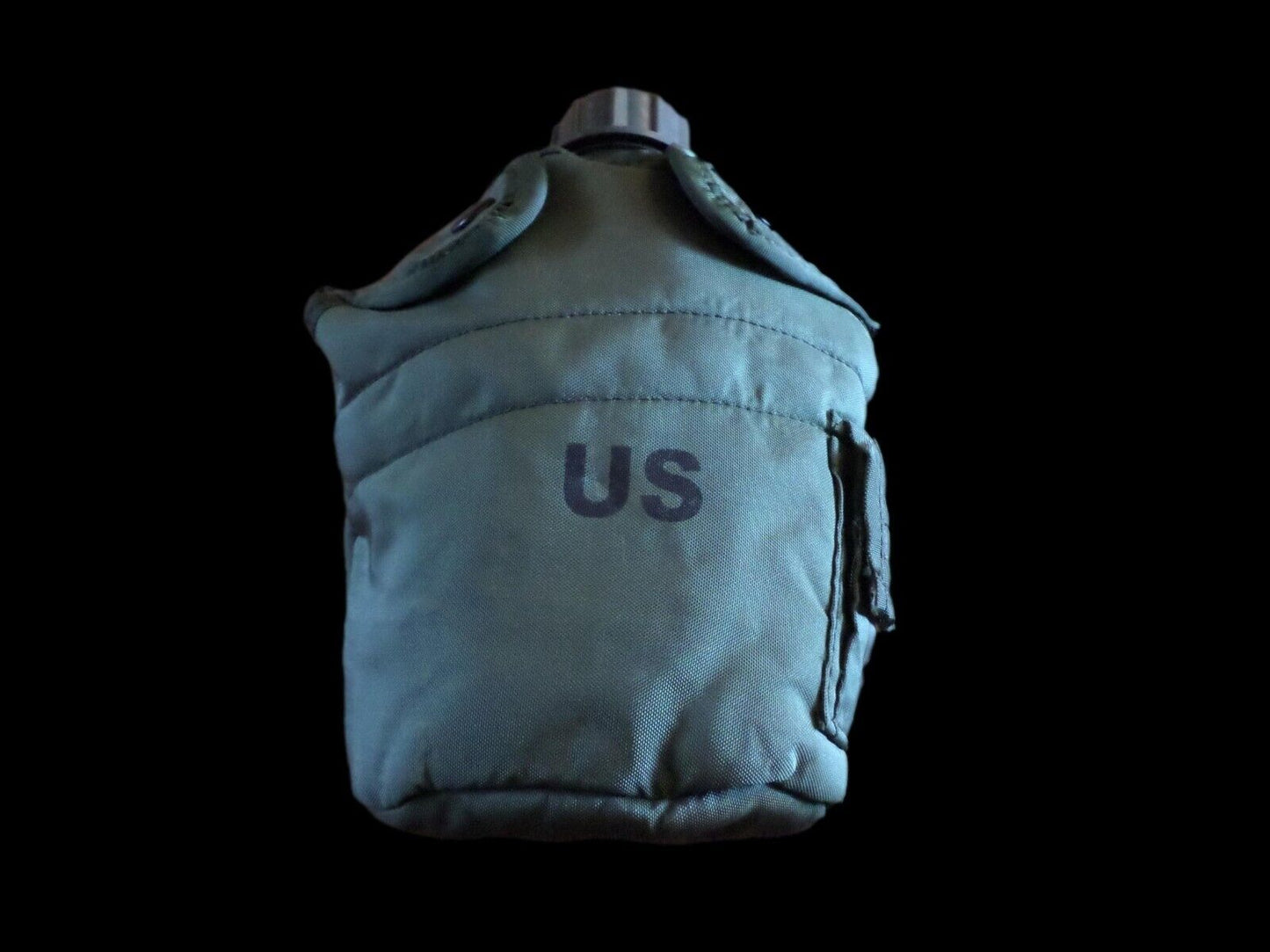 NEW GENUINE U.S MILITARY 1 QUART CANTEEN & NYLON COVER USA MADE G.I ISSUE LC-2