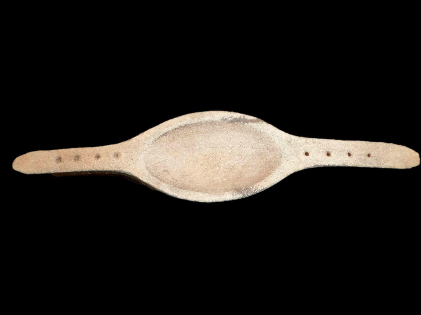 WWII U.S MILITARY REPRODUCTION M-1 PARATROOPER HELMET LEATHER CHIN STRAP