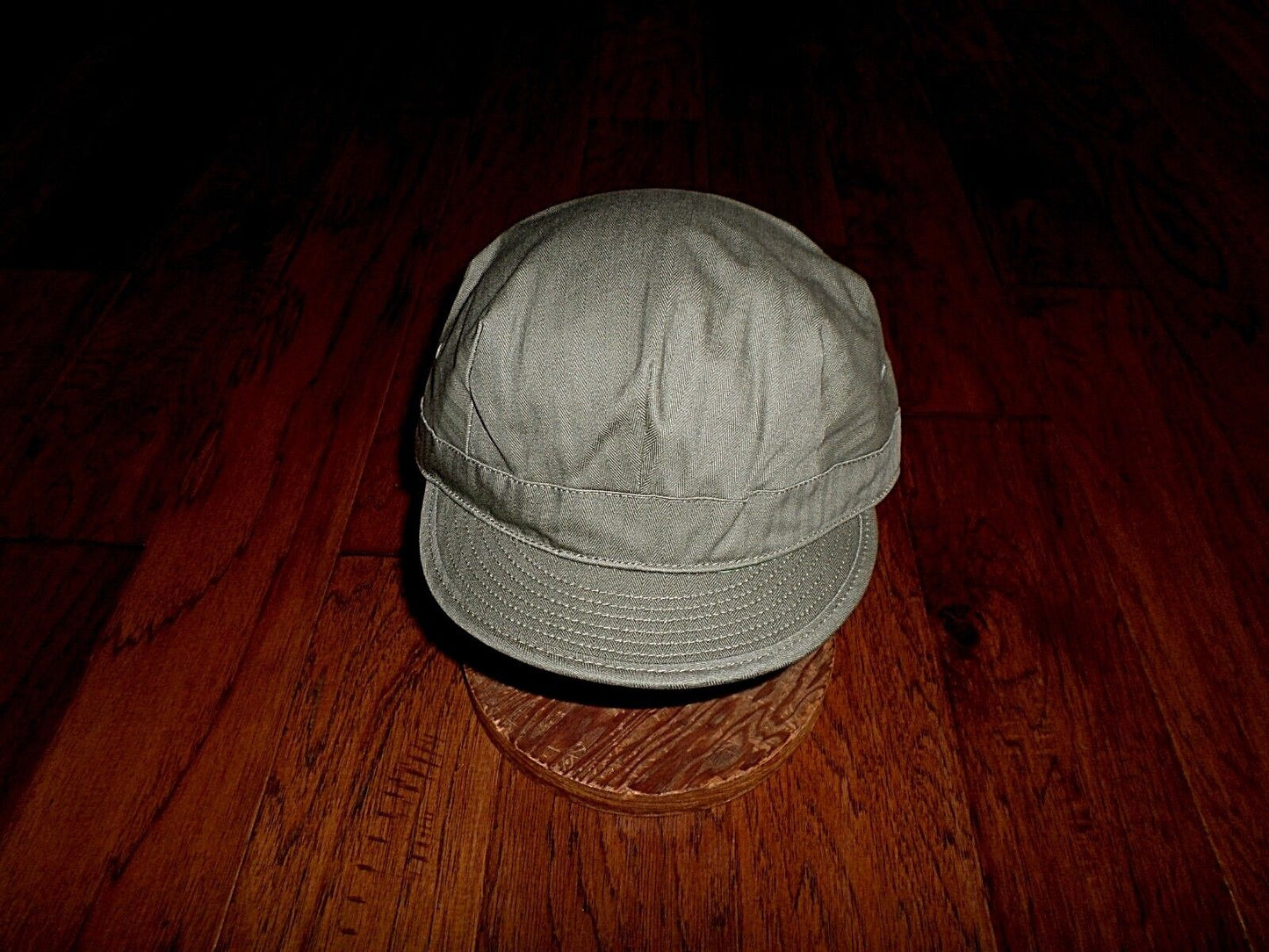 U.S MILITARY WWII REPRODUCTION HBT CAP HAT SIZE XX- LARGE HERRINGBONE TWILL