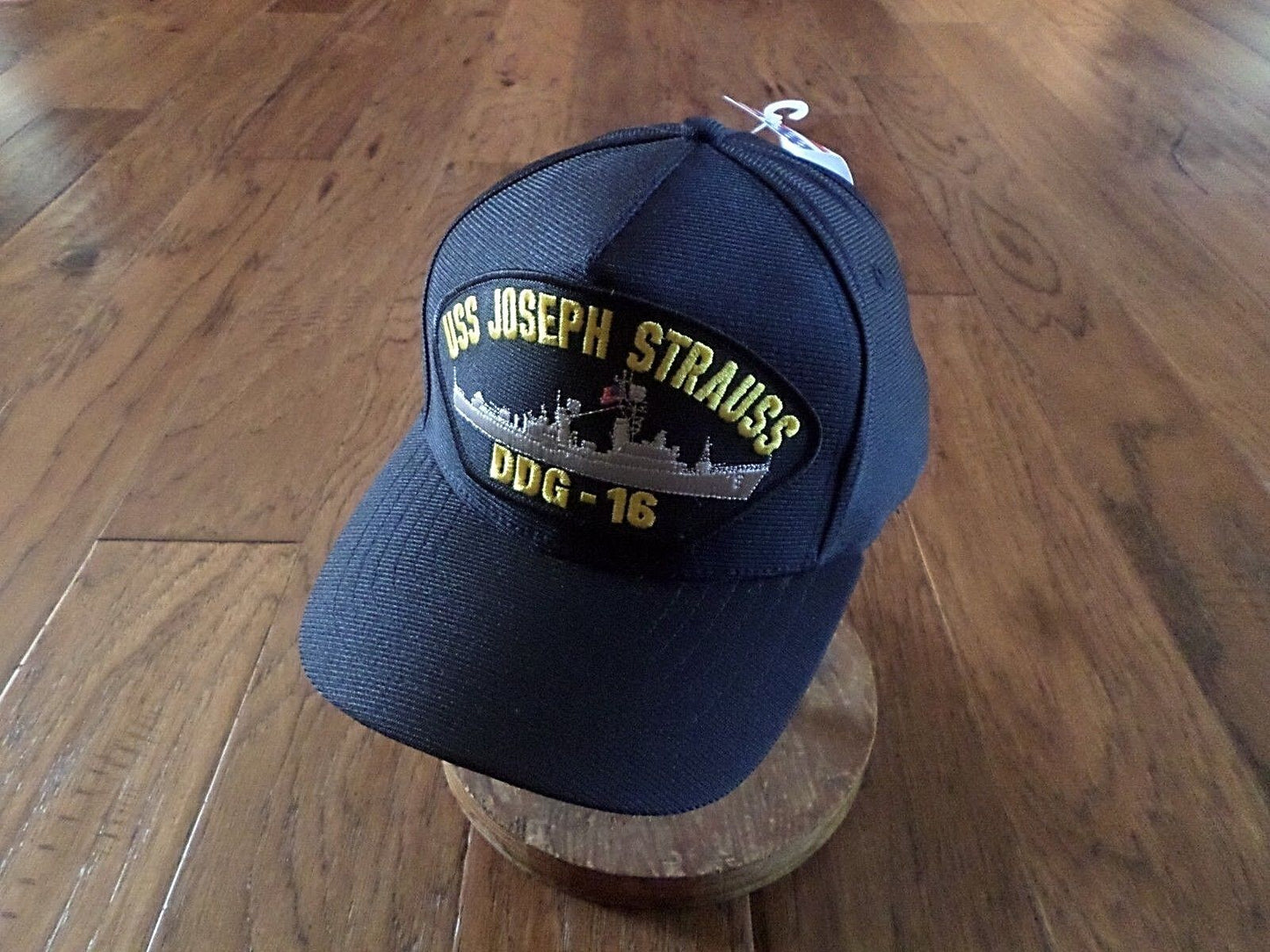 USS JOSEPH STRAUSS DDG-16 NAVY SHIP HAT U.S MILITARY OFFICIAL BALL CAP USA MADE