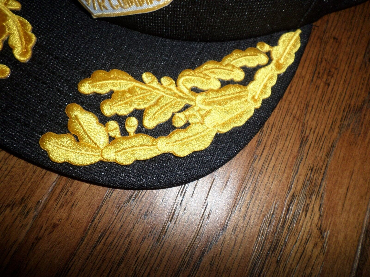 U.S MILITARY EMBROIDERED NAVY SCRAMBLED EGGS IRON ON FOR ADMIRAL OR GENERAL