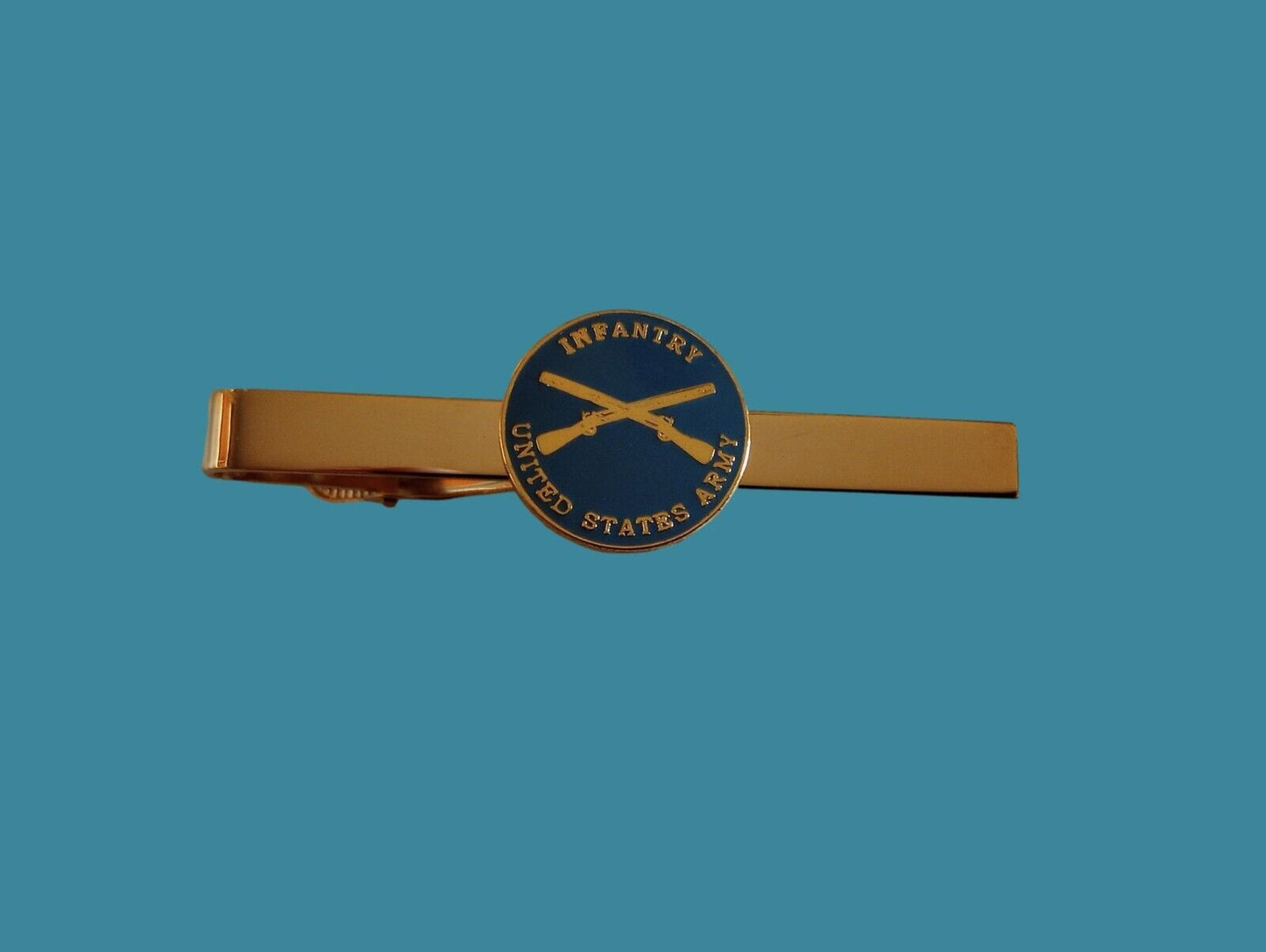 U.S MILITARY U.S ARMY AVIATION TIE BAR TIE TAC CLIP ON U.S.A MADE