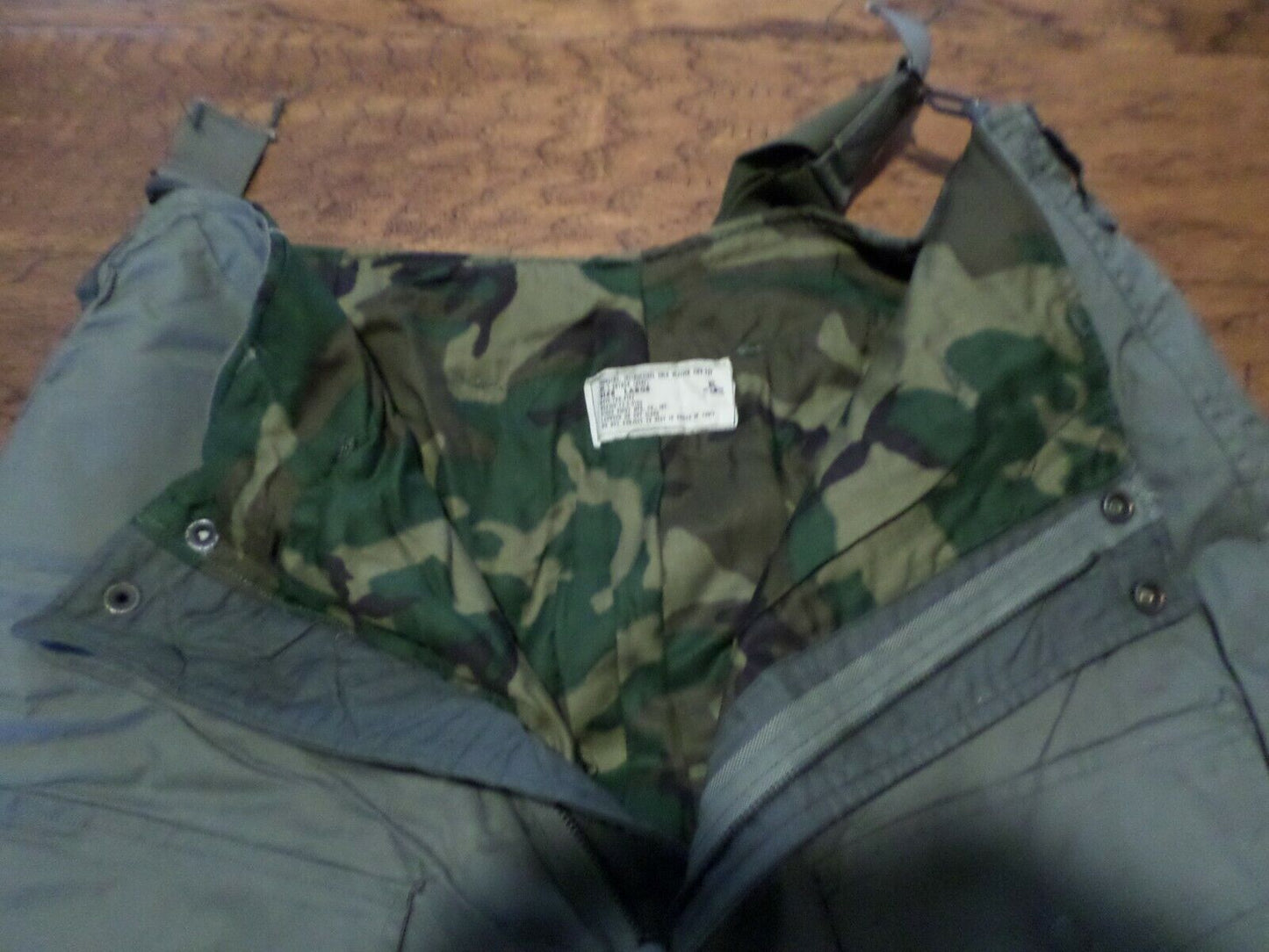 U.S MILITARY AIR FORCE INTERMEDIATE COLD WEATHER FLIGHT PANTS CWU-S/P LARGE