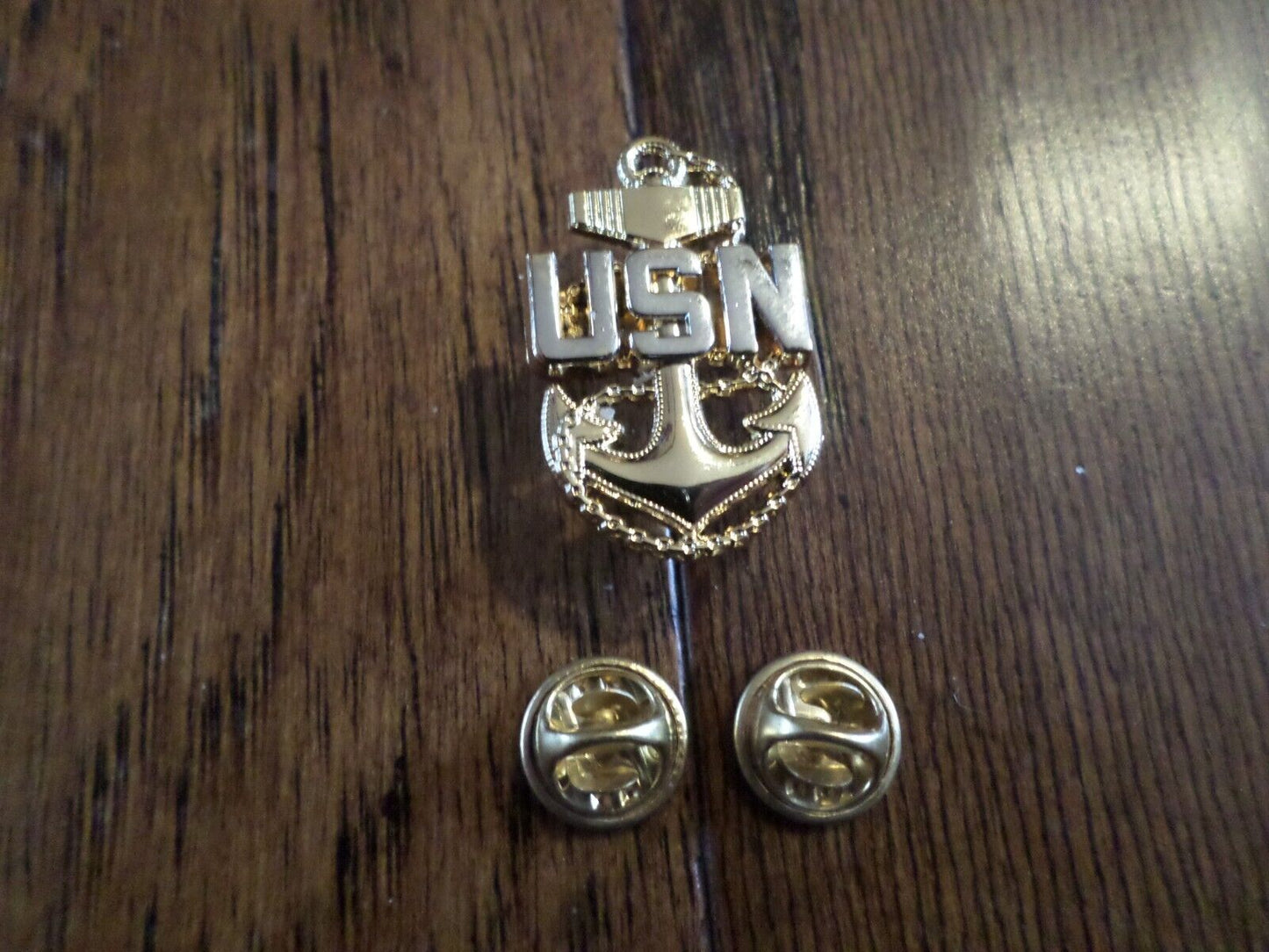 United States Navy Chief Petty Officer Lapel Hat Pin Badge CPO Badge