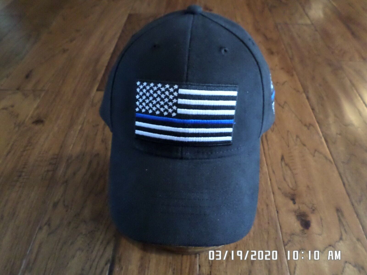 Police Thin Blue Line Hat Law Enforcement Cap Blue Lives Matter Officer Support