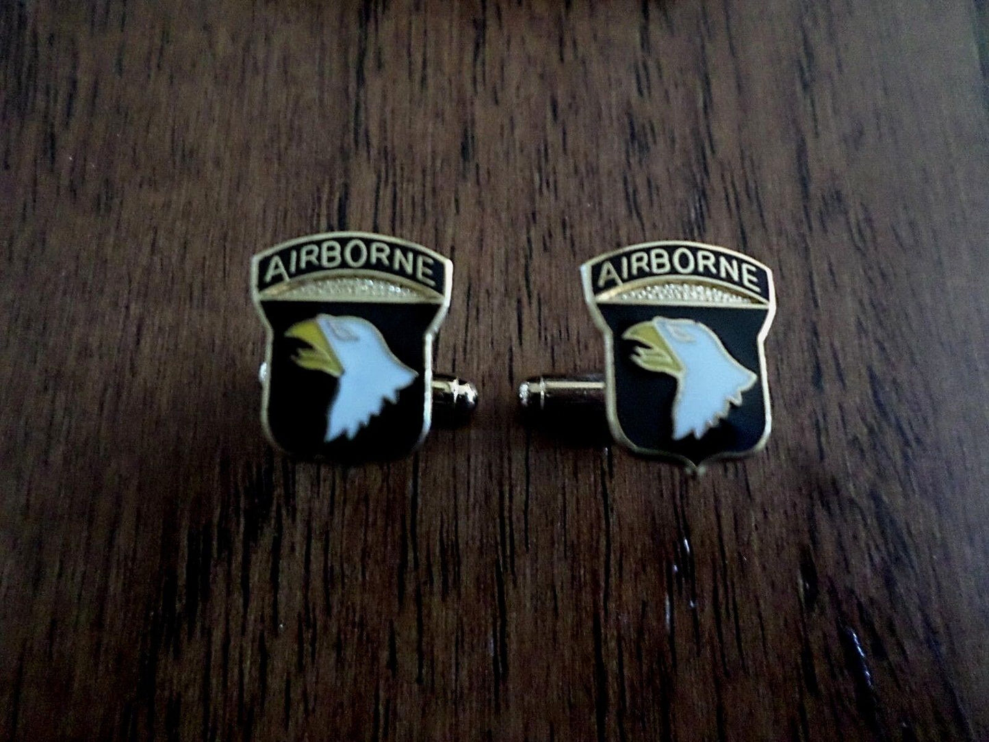U.S MILITARY ARMY 101st AIRBORNE CUFFLINKS 1 SET CUFF LINKS