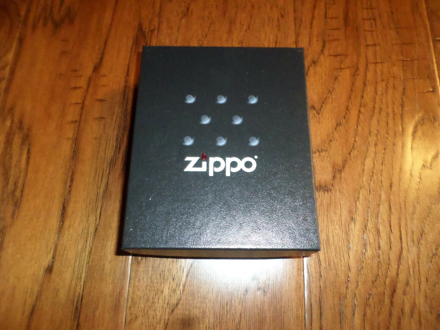 NEW ZIPPO BLACK CRACKLE LIGHTER WITH CYB MOLLE MODULAR POUCH U.S.A MADE