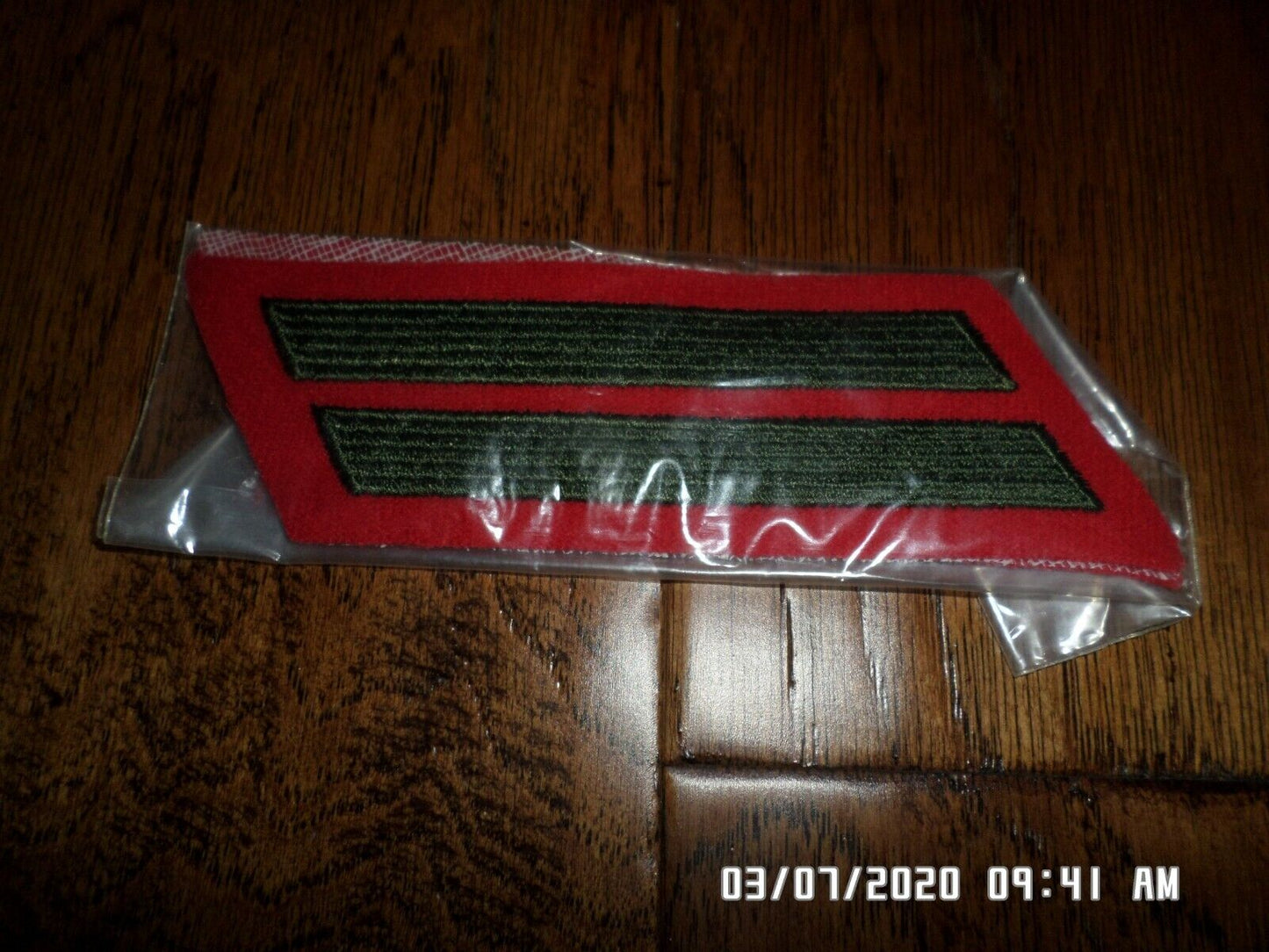 MARINE CORPS SERVICE STRIPES SLEEVE PATCHES SERVICE DRESS UNIFORM RANK 8 YEARS