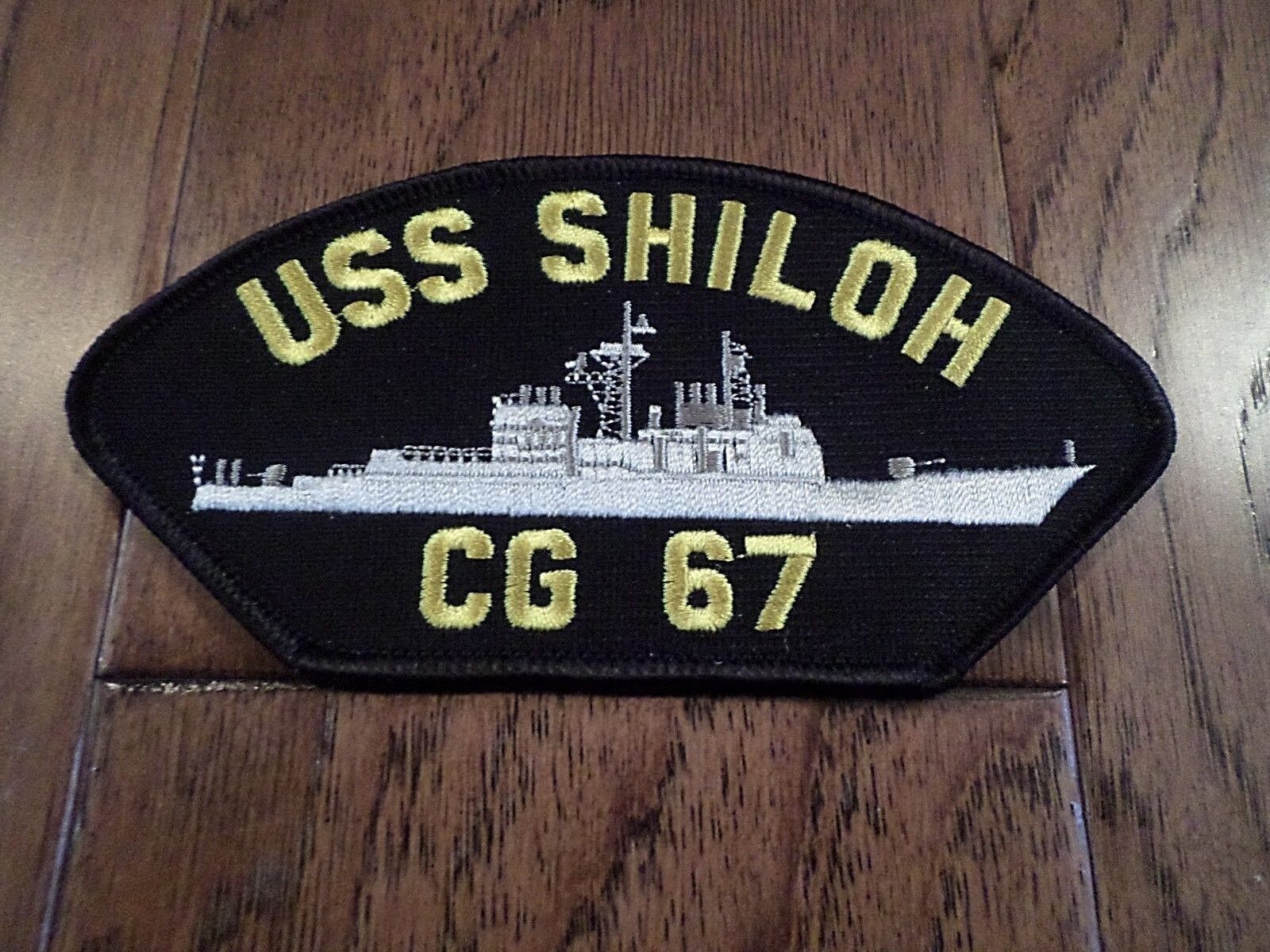 U.S NAVY SHIP HAT PATCH USS CHICAGO CG-11 SHIP PATCH USA MADE HEAT TRANSFER
