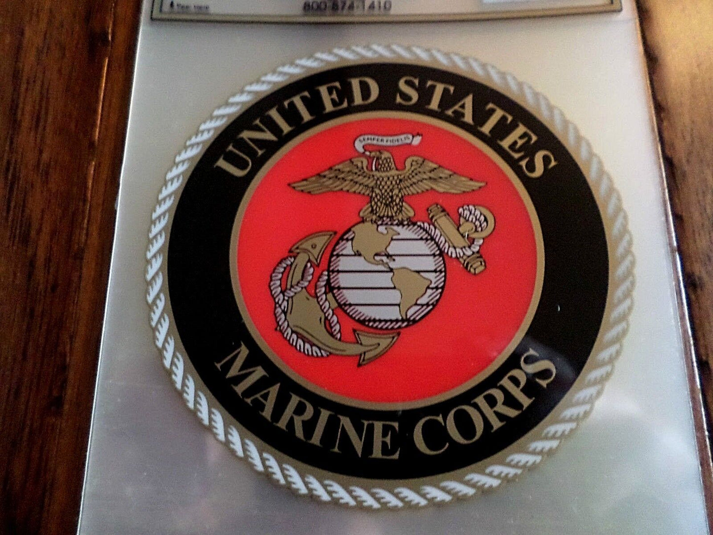 U.S MILITARY MARINE CORPS EGA WINDOW DECAL BUMPER STICKER OFFICIAL M.C PRODUCT