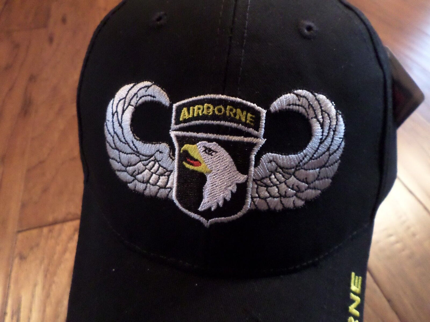 NEW U.S.MILITARY ARMY 101st AIRBORNE HAT EMBROIDERED JUMP WINGS BALL CAP