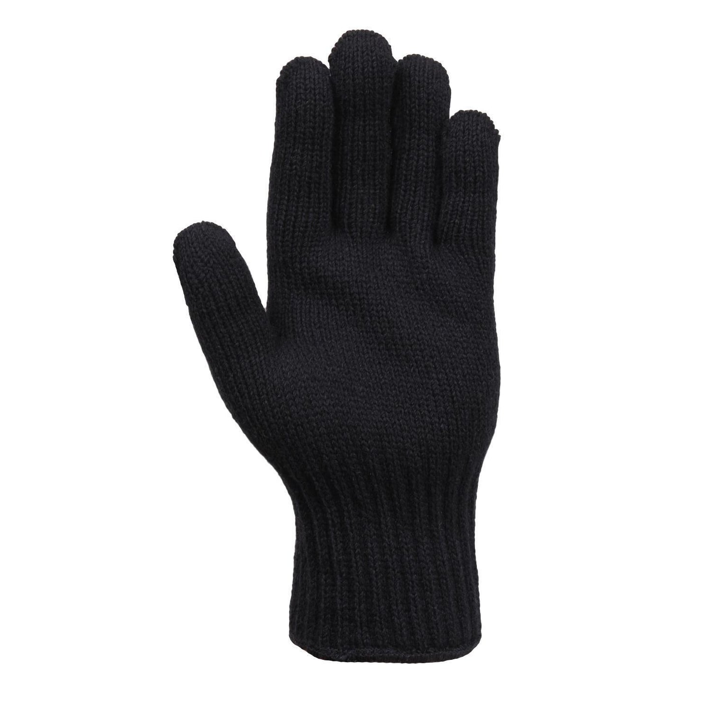 MILITARY STYLE D3A COLD WEATHER GLOVE LINERS 70% WOOL 30% NYLON SIZE LARGE U.S.A
