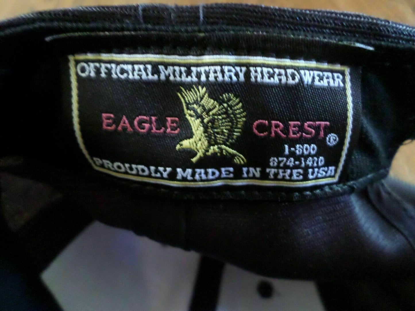 USS BARNEY DDG-6 U.S NAVY SHIP HAT OFFICIAL U.S MILITARY BALL CAP U.S.A. MADE