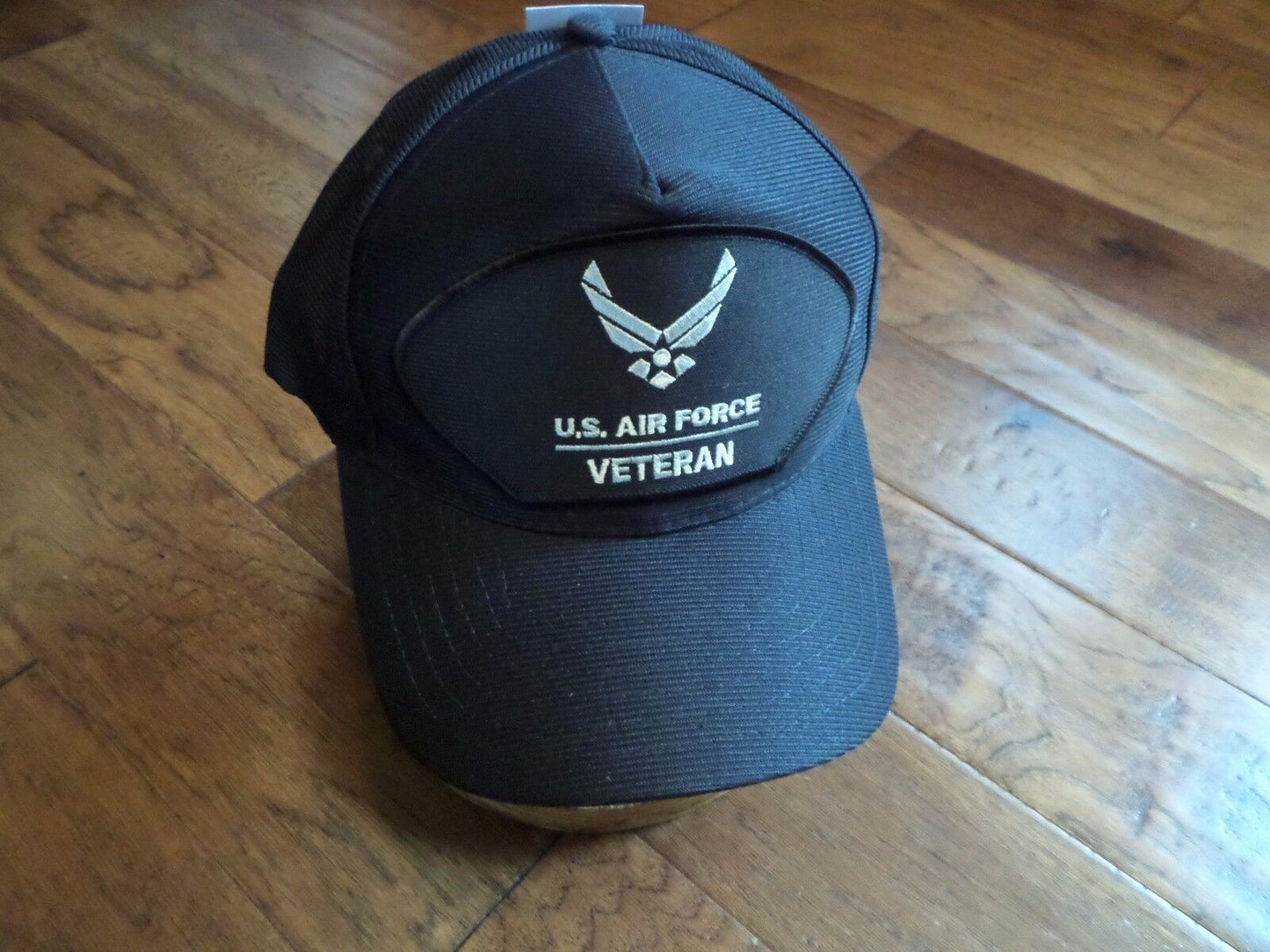 U.S AIR FORCE VETERAN HAT OFFICIAL U.S MILITARY BALL CAP U.S.A MADE A.F LOGO