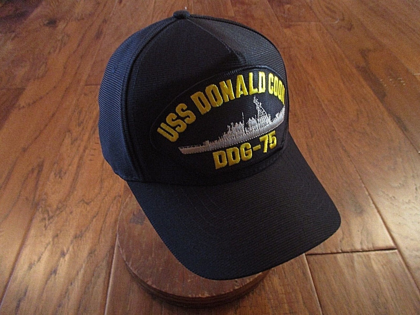 USS DONALD COOK DDG-75 NAVY SHIP HAT U.S MILITARY OFFICIAL BALL CAP U.S MADE