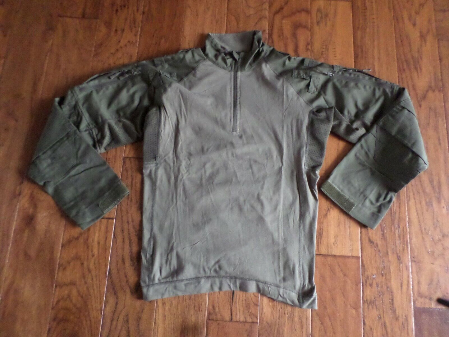 TACTICAL FIELD SHIRT MILITARY STYLE AIRSOFT ASSAULT POLICE GEAR OD GREEN NEW
