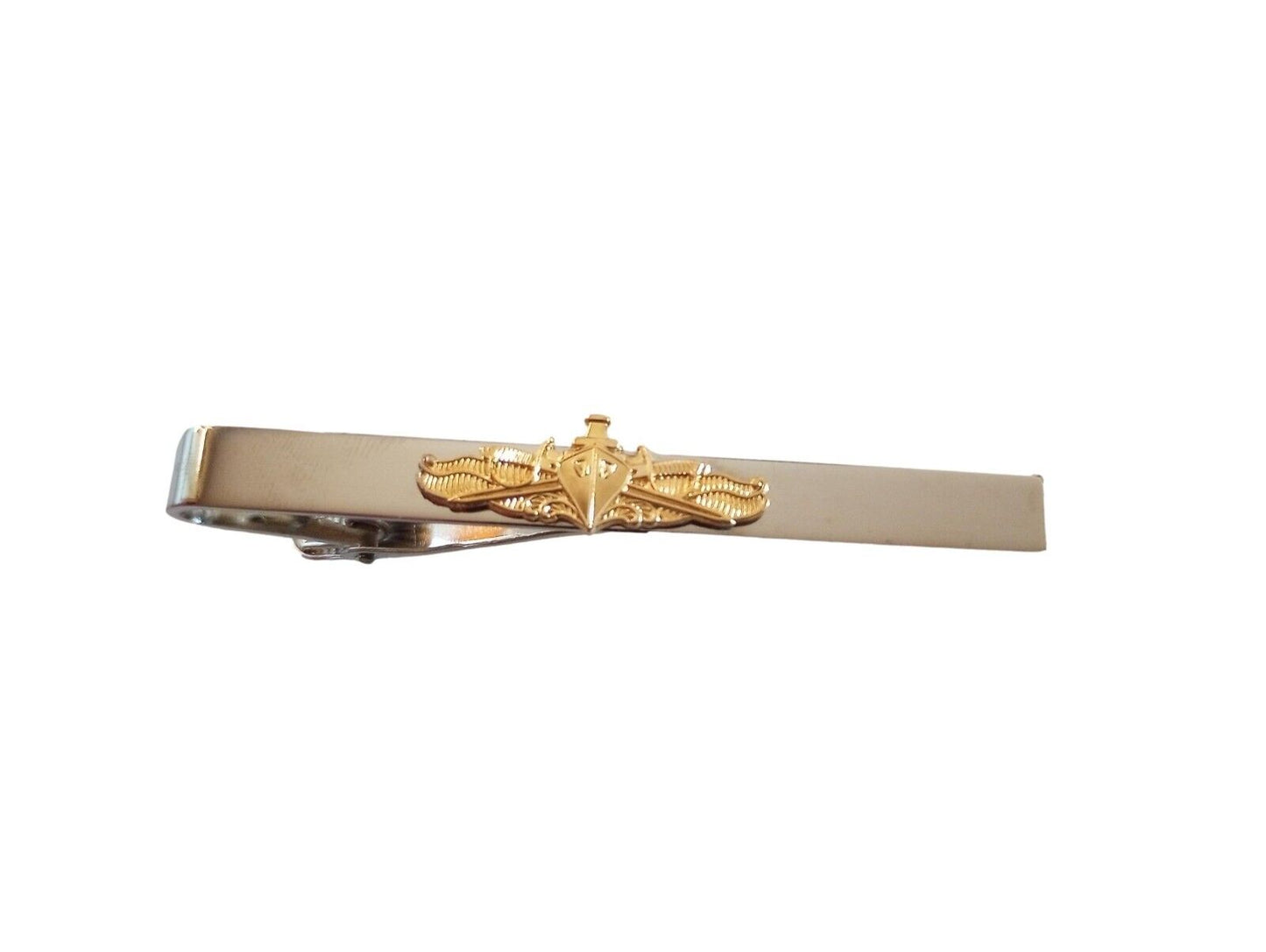 U.S MILITARY NAVY GOLD OFFICERS SURFACE WARFARE TIE BAR U.S.A MADE NEW