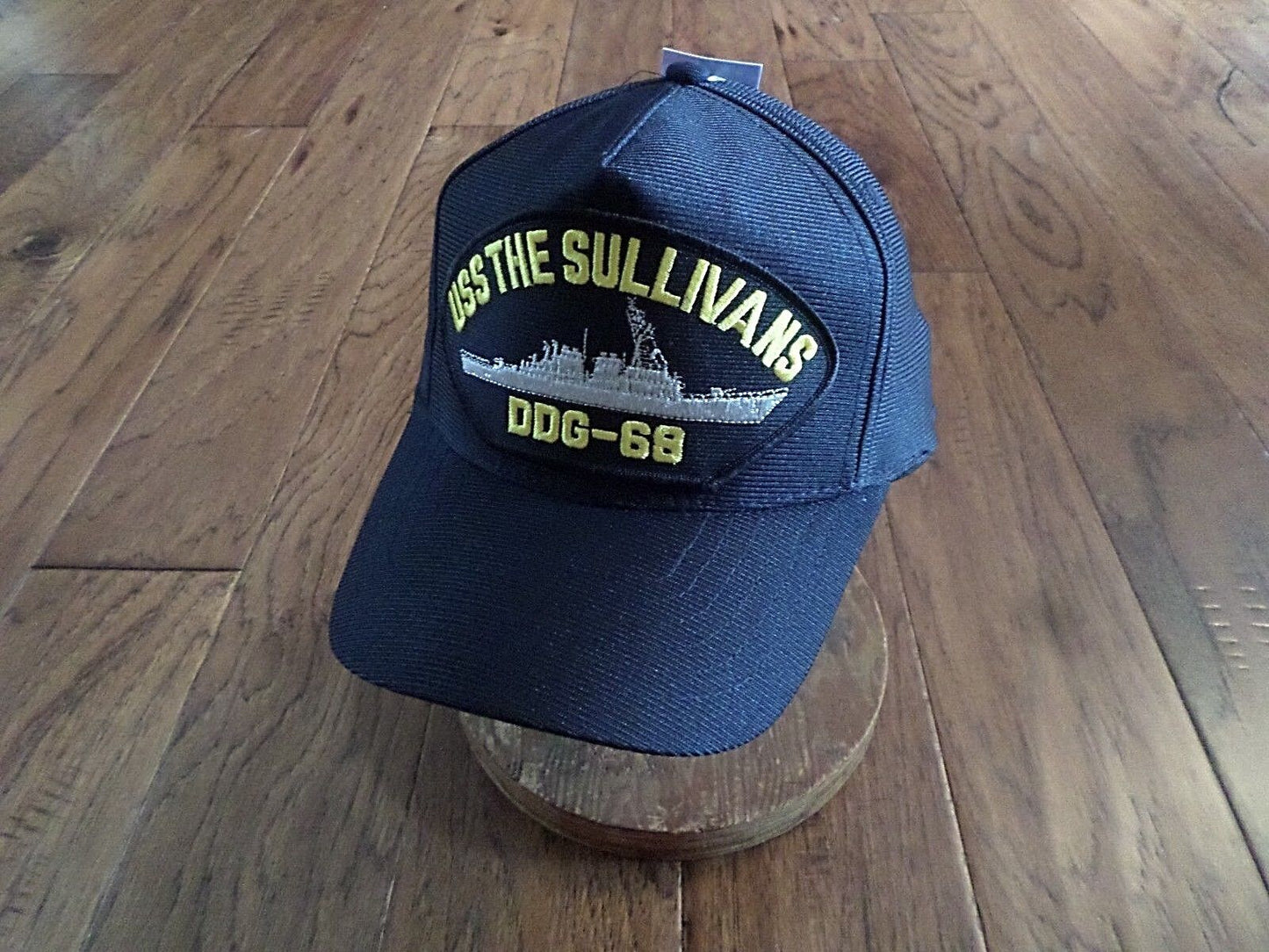 USS THE SULLIVANS DDG-68 NAVY SHIP HAT U.S MILITARY OFFICIAL BALL CAP U.S. MADE