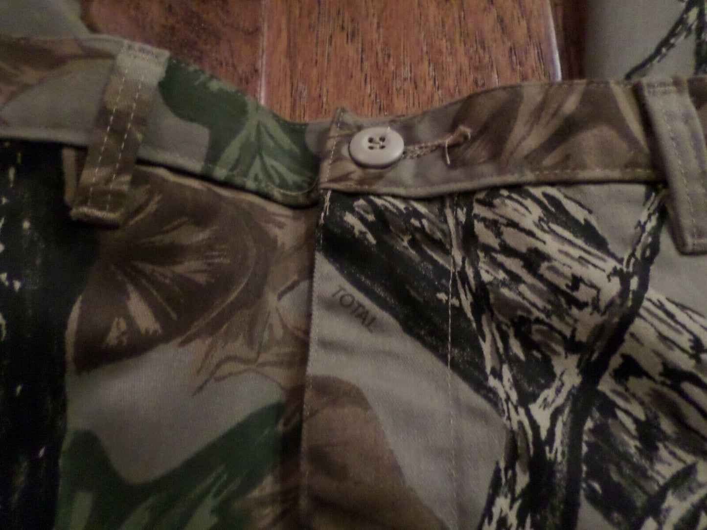 TOTAL CAMOUFLAGE HUNTING BDU PANTS 6 POCKET FATIGUE TROUSERS PROPPER