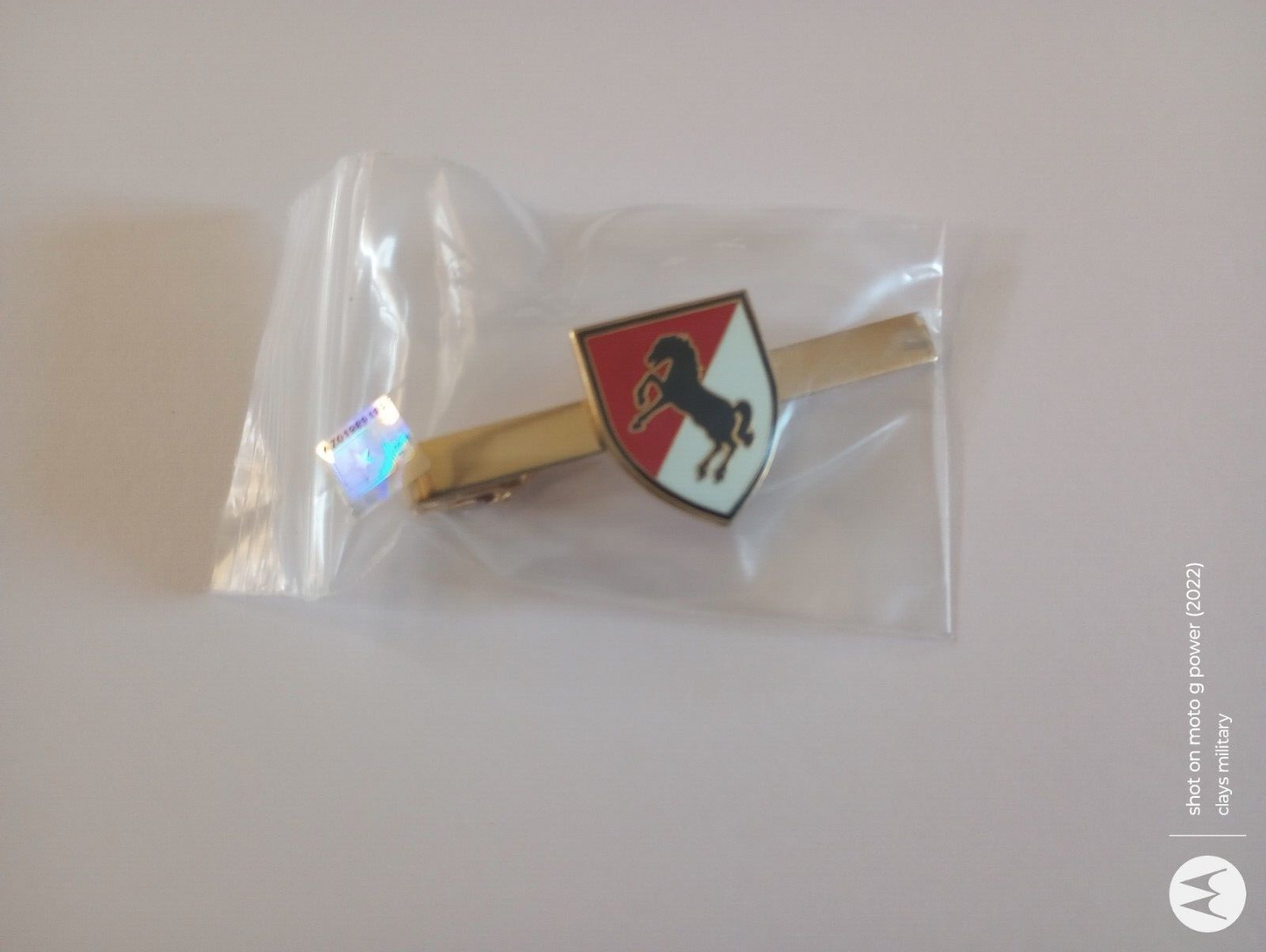 U.S MILITARY ARMY 11th ARMORED CAVALRY ACR TIE BAR TIE TAC USA MADE